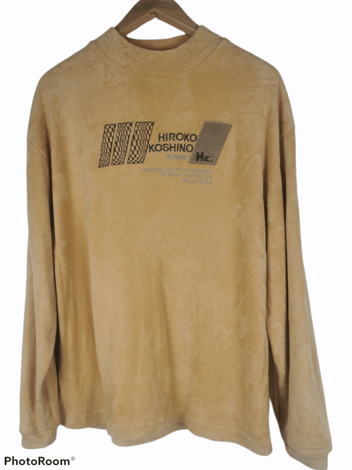 Vintage Hiroko Koshino Homme Fleece Longsleeve Tee