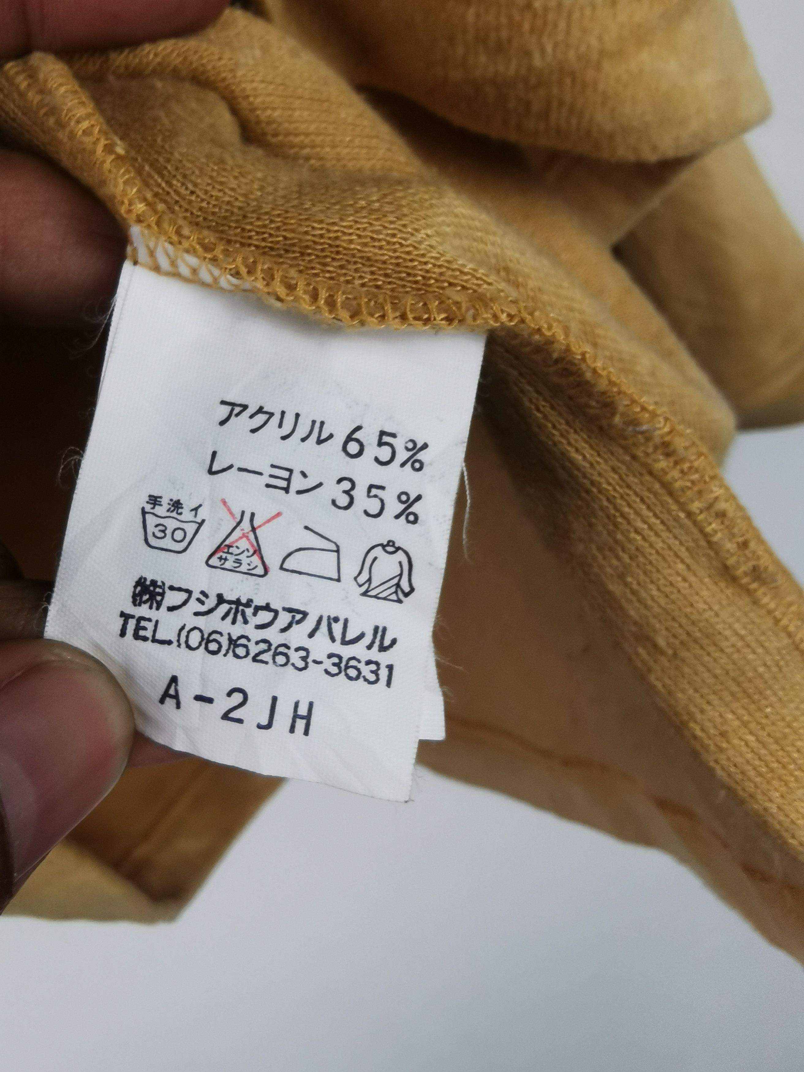 Hiroko Koshino Homme Vintage Hiroko Koshino Homme Fleece Longsleeve Tee Size US L / EU 52-54 / 3 - 5 Thumbnail