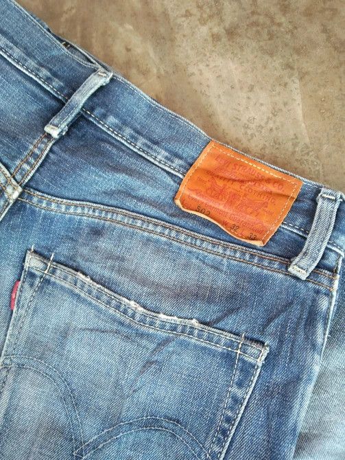 Levi's Vintage Levis Jeans 502 Straight Leg Distressed Denim 32x31 Size US 32 / EU 48 - 5 Thumbnail