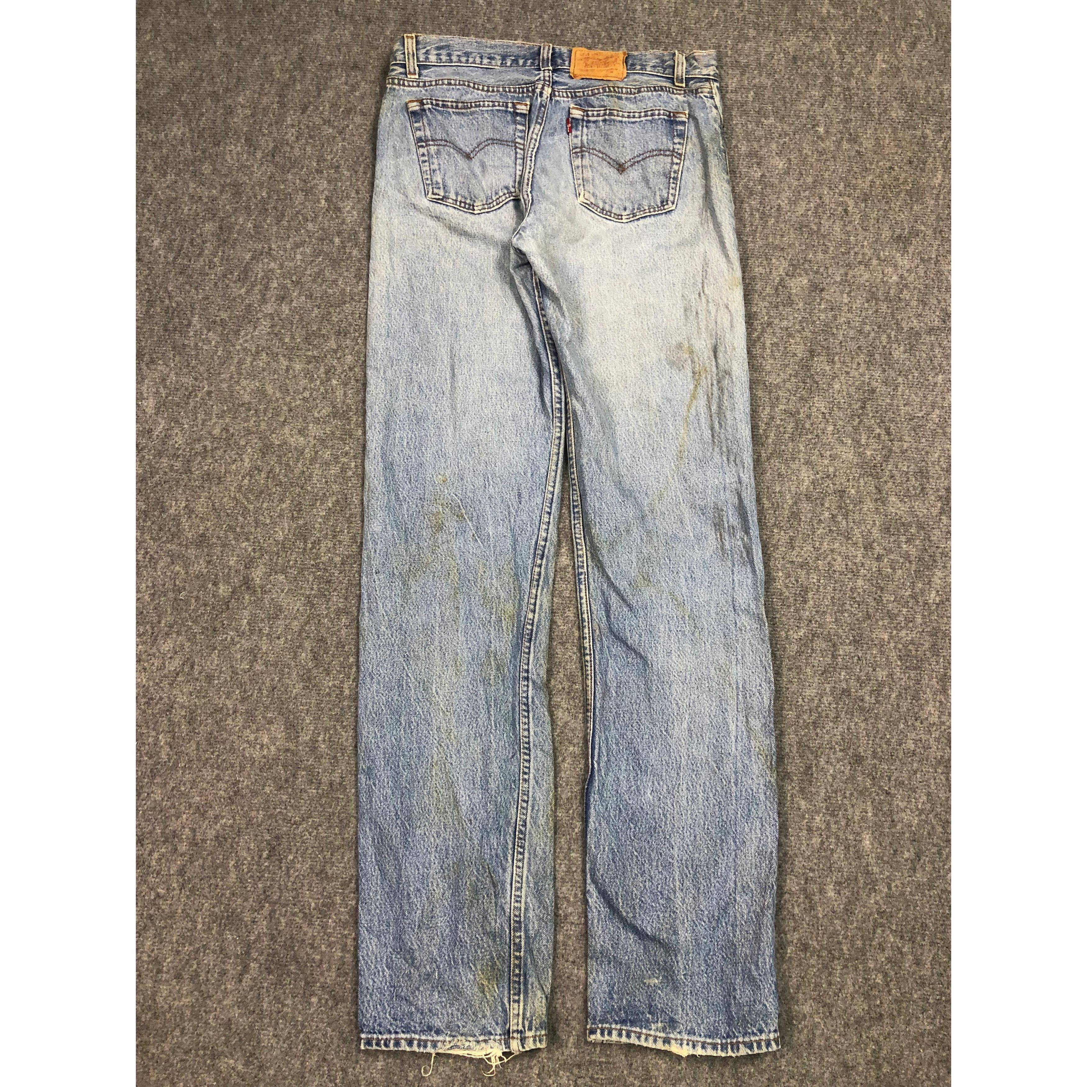 Levi's Vintage Levis 501 Faded Denim Pant DP0131 Size US 30 / EU 46 - 2 Thumbnail