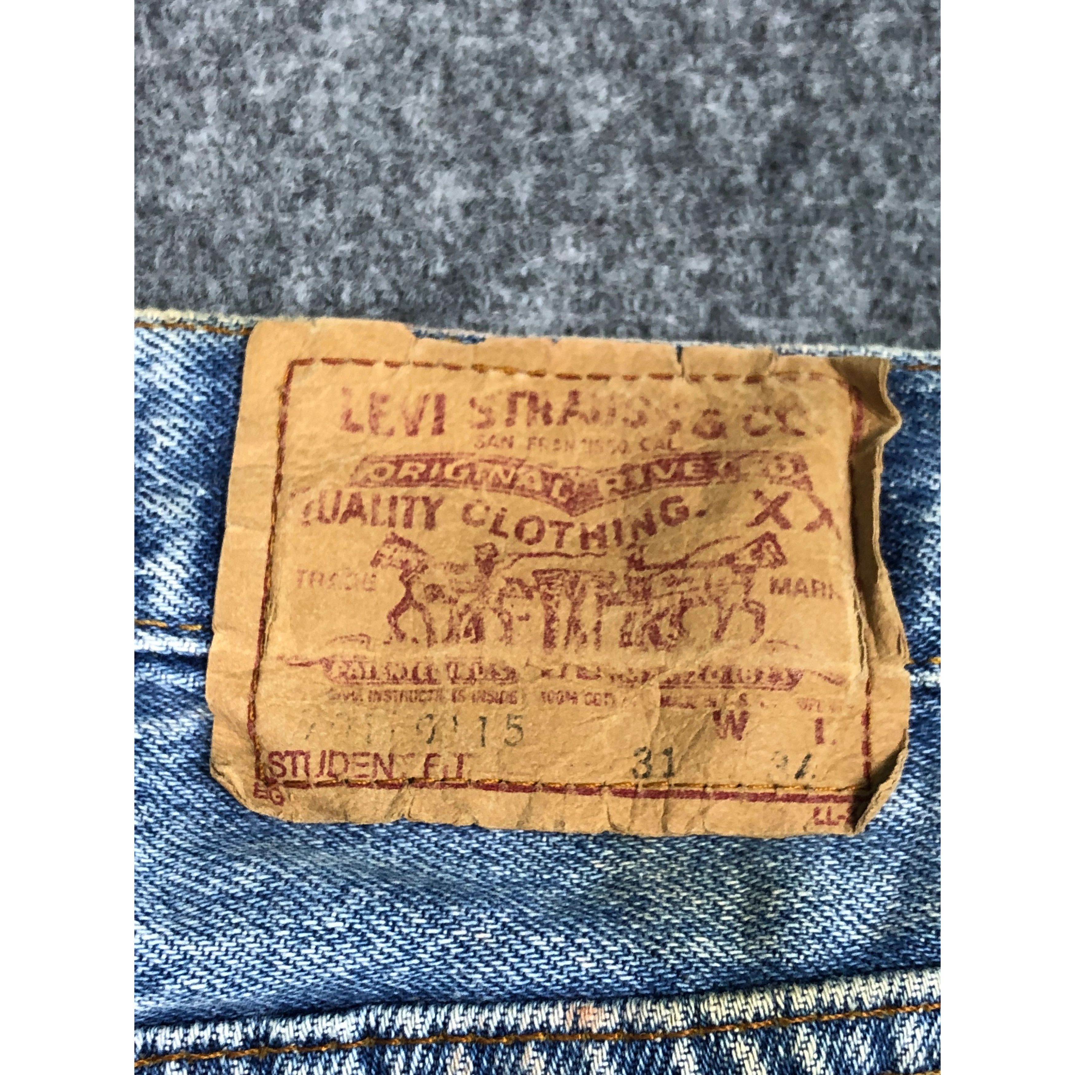 Levi's Vintage Levis 501 Faded Denim Pant DP0131 Size US 30 / EU 46 - 5 Thumbnail
