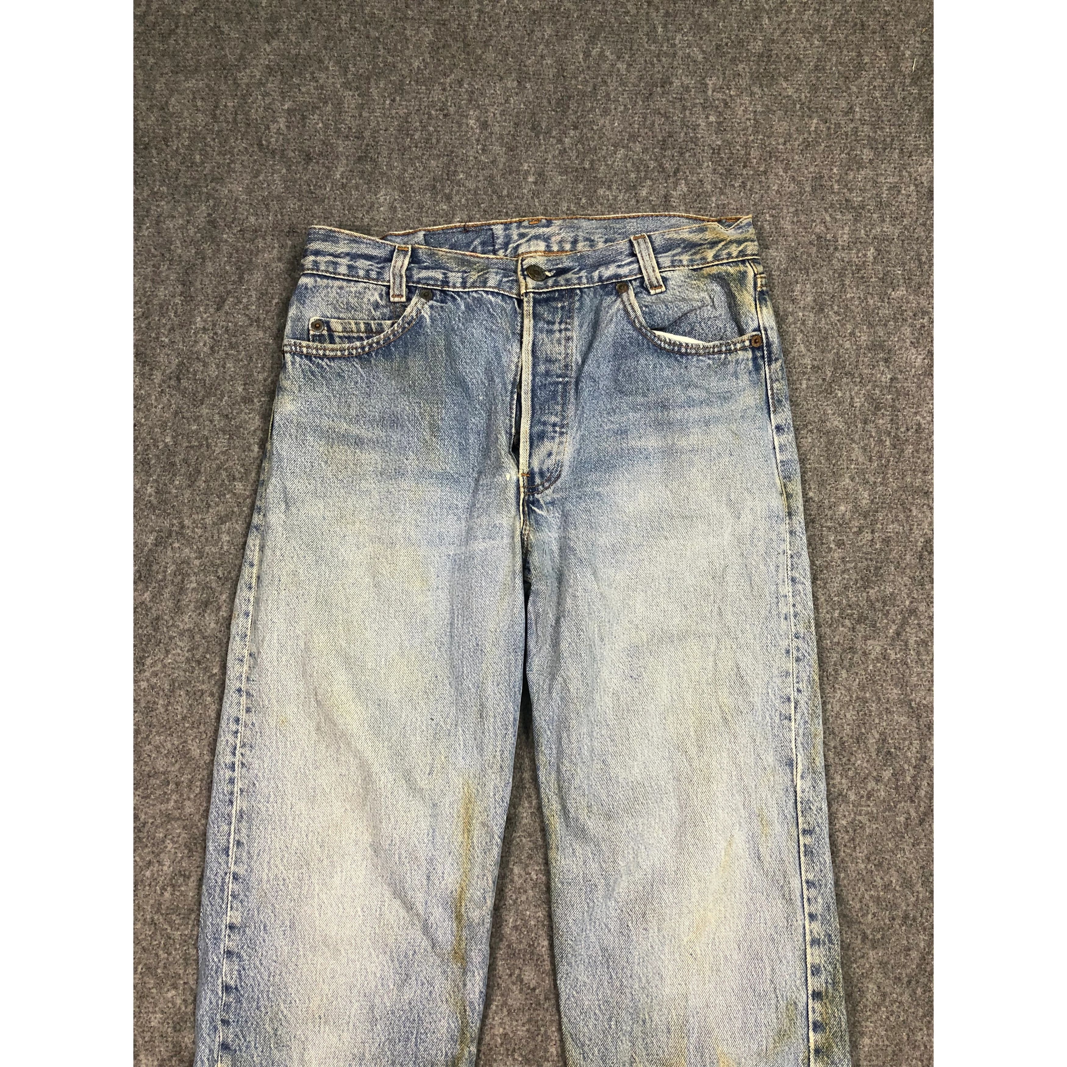 Levi's Vintage Levis 501 Faded Denim Pant DP0131 Size US 30 / EU 46 - 3 Thumbnail