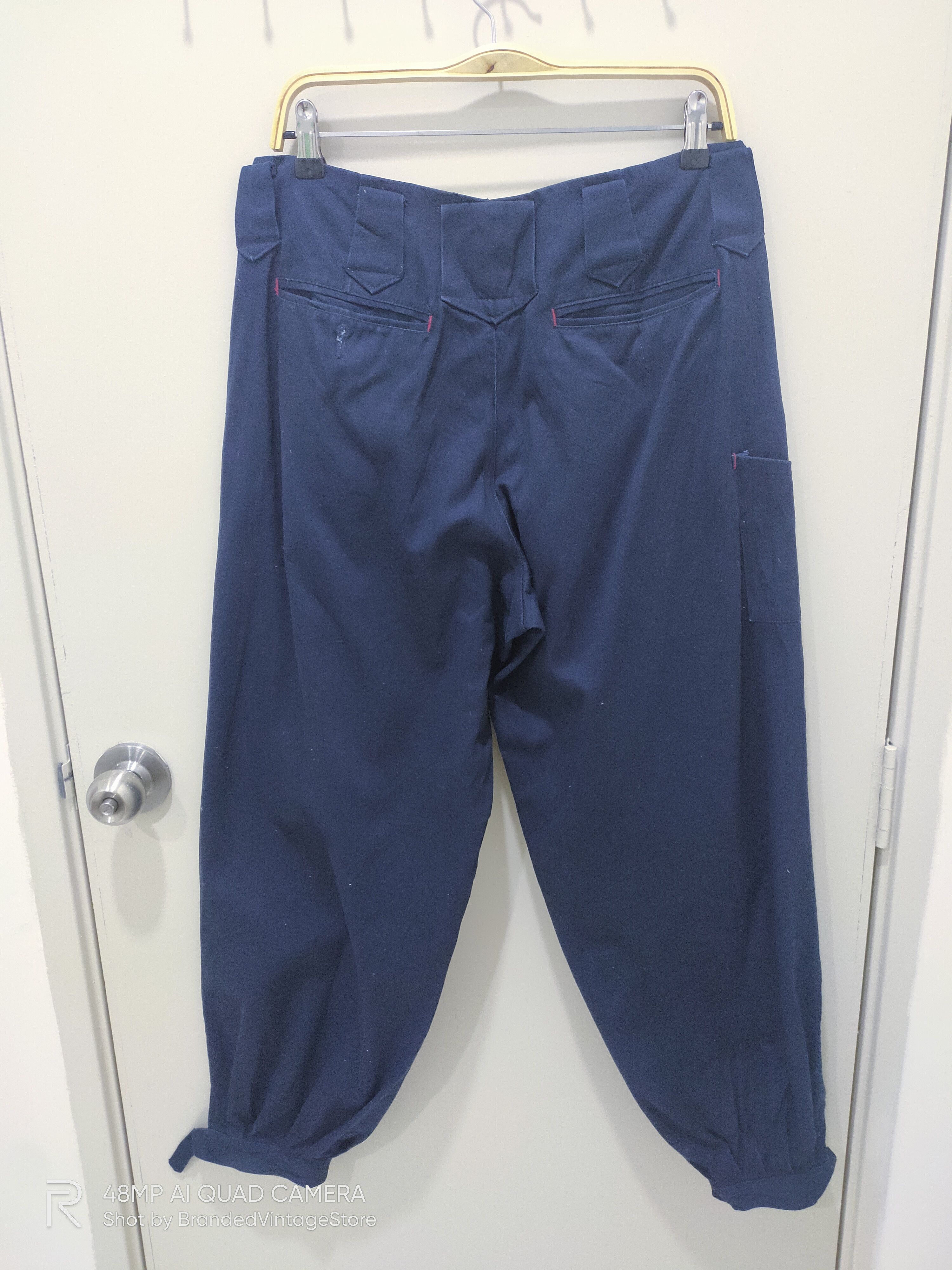 Vintage Vintage Japanese ALLADIN Bondage Street Style Cargo Pants Size US 33 - 2 Thumbnail