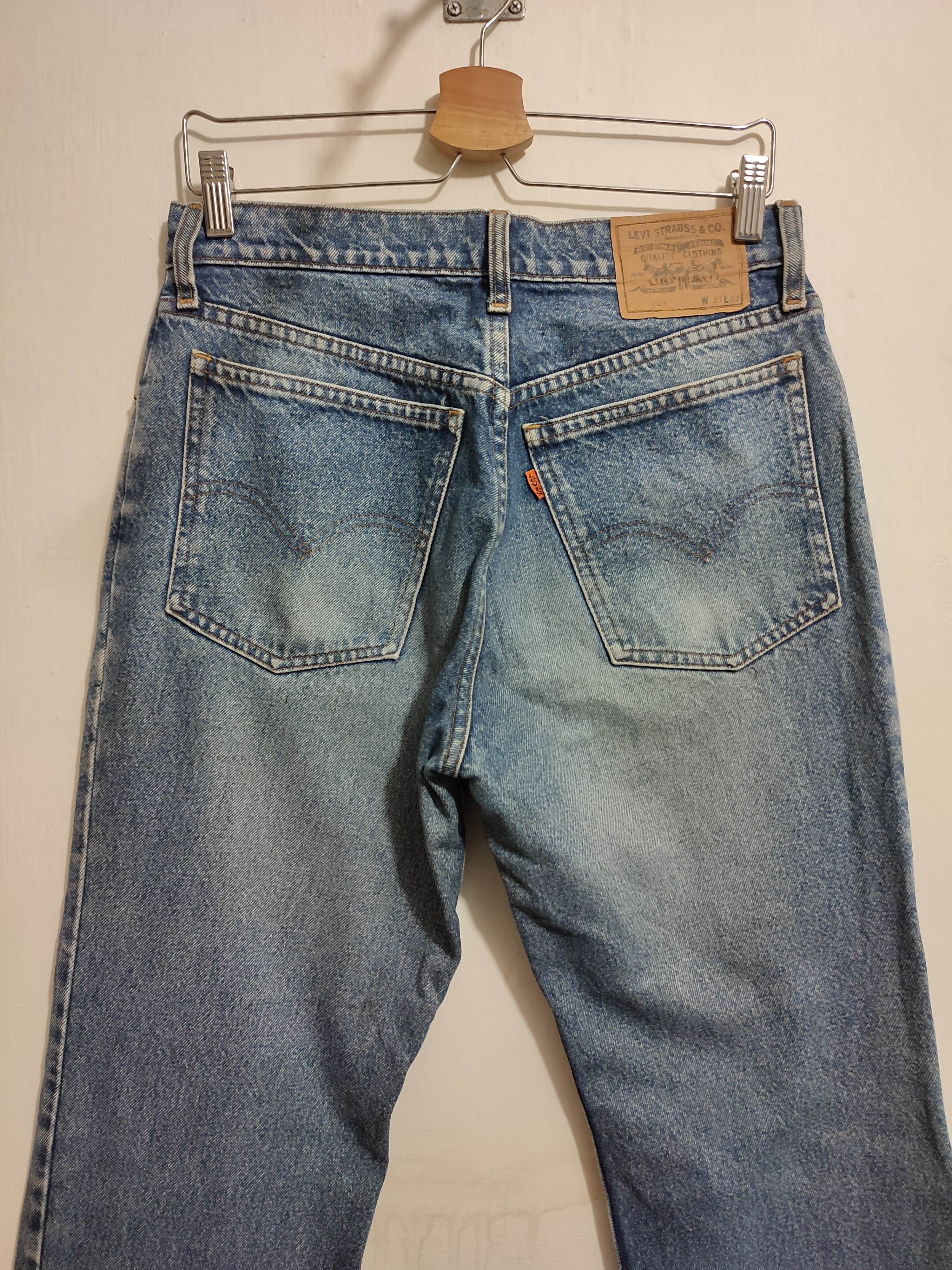 Levi's × Levi's Vintage Clothing × Vintage Vintage Levis 621 Orange Tab Stone Washed Denim Size US 31 - 5 Thumbnail