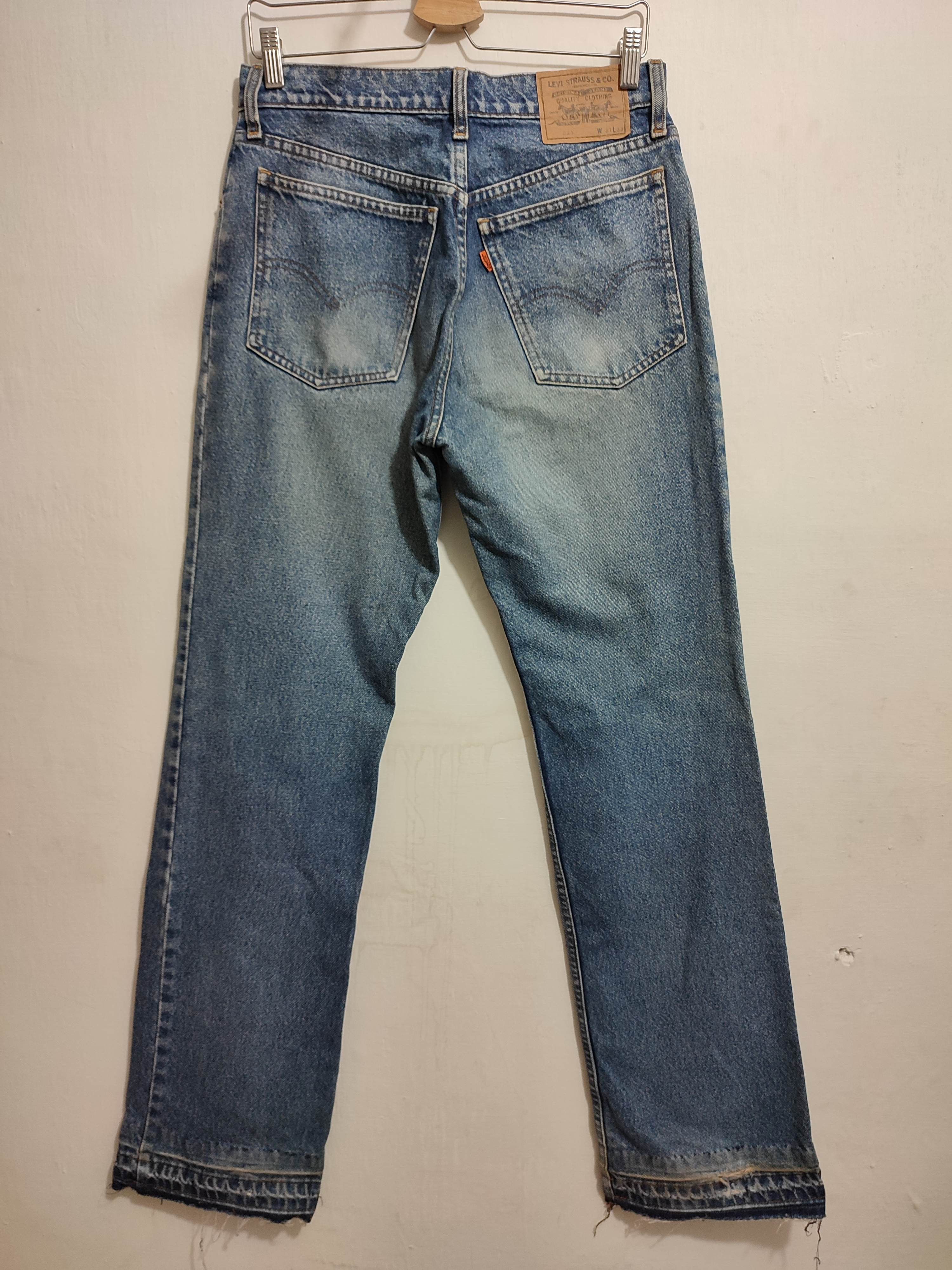Levi's × Levi's Vintage Clothing × Vintage Vintage Levis 621 Orange Tab Stone Washed Denim Size US 31 - 4 Thumbnail