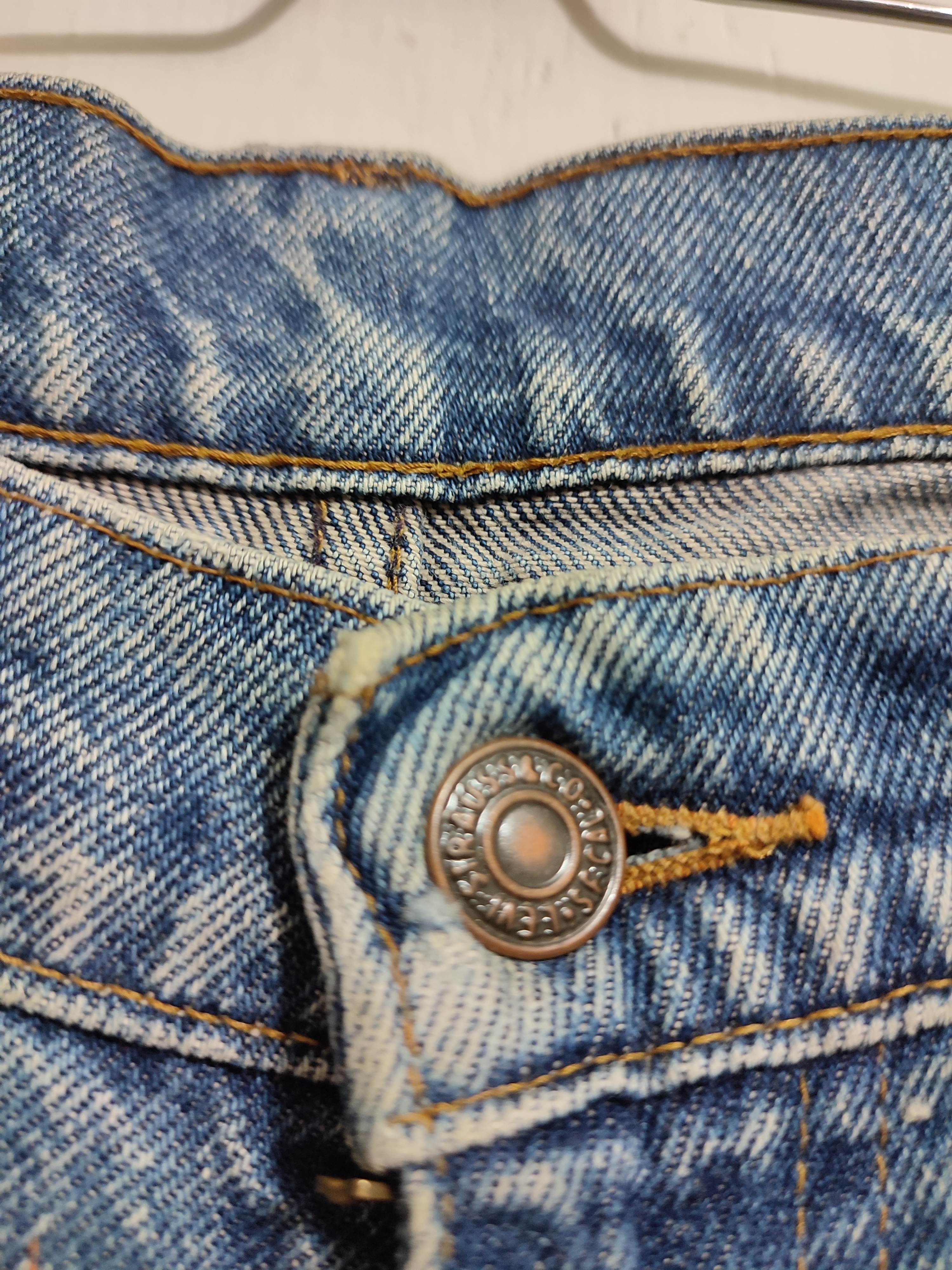 Levi's × Levi's Vintage Clothing × Vintage Vintage Levis 621 Orange Tab Stone Washed Denim Size US 31 - 15 Thumbnail
