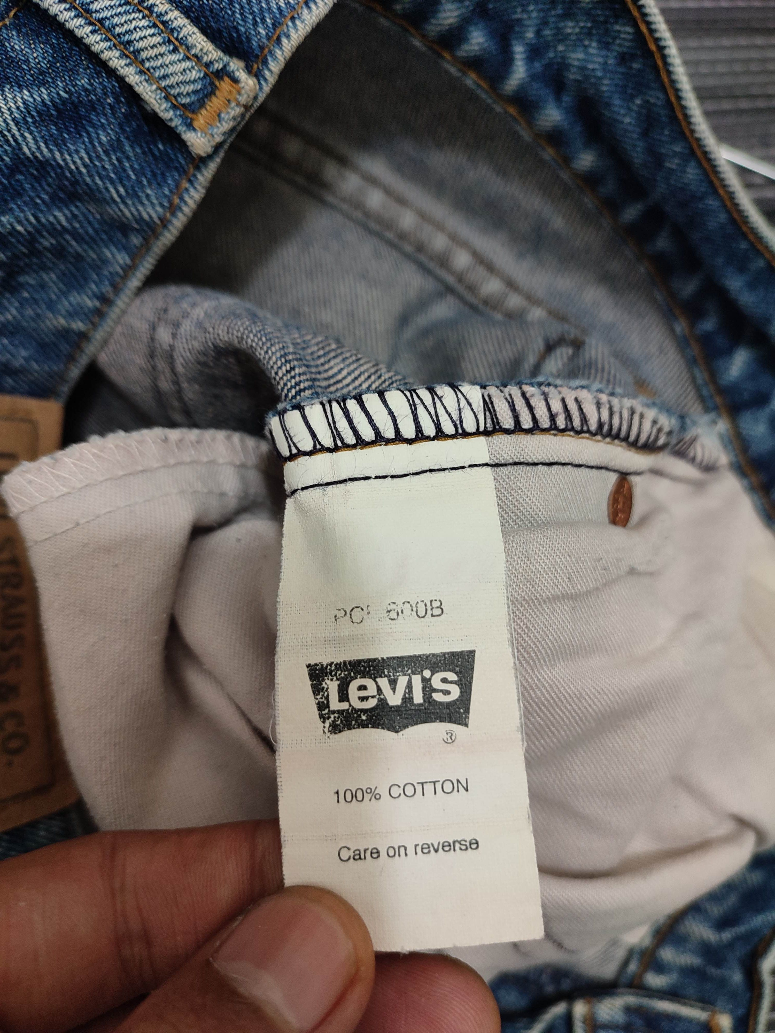 Levi's × Levi's Vintage Clothing × Vintage Vintage Levis 621 Orange Tab Stone Washed Denim Size US 31 - 17 Thumbnail