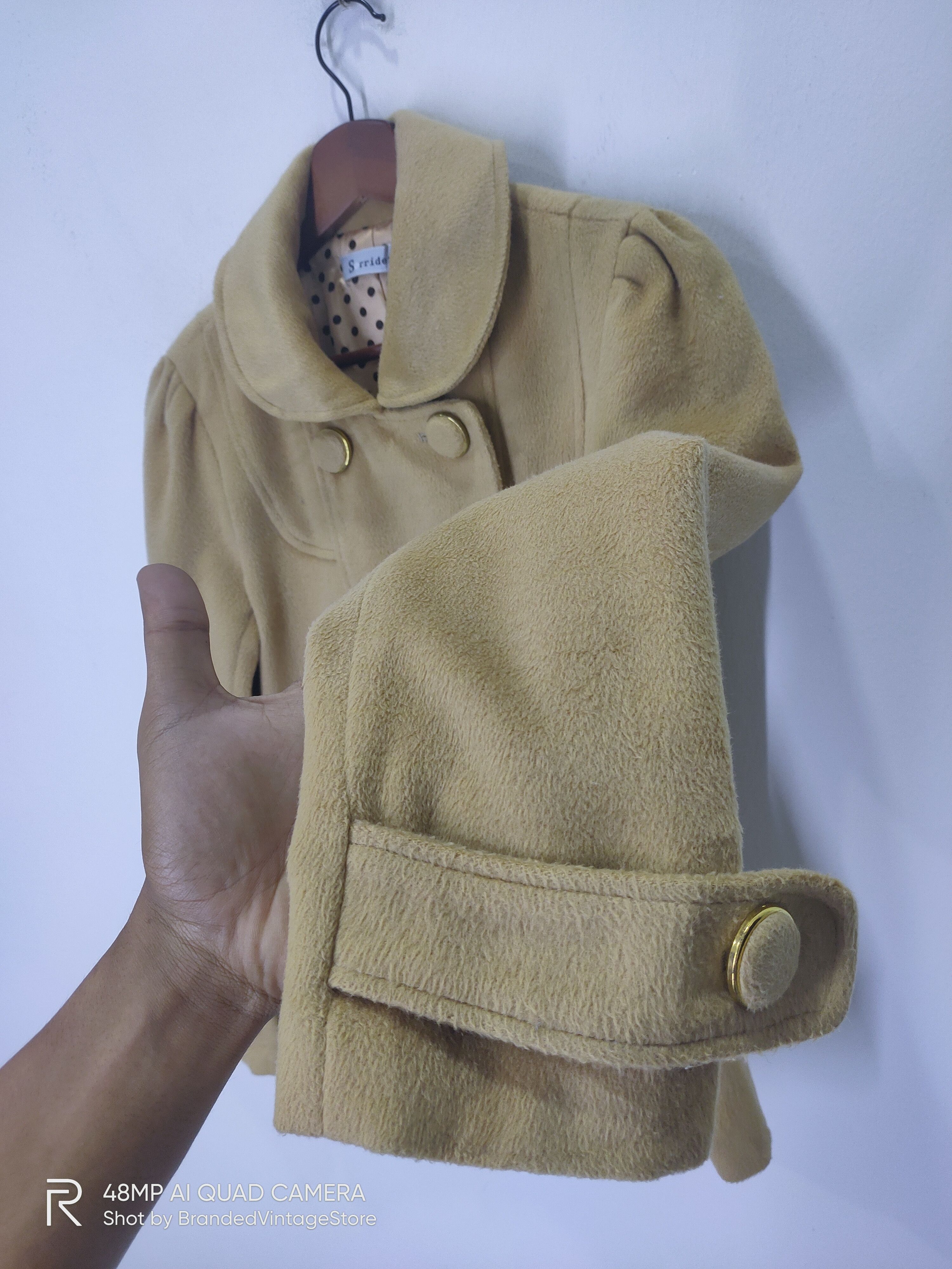Japanese Brand SORRIDERE Fleece Double Breasted Casual Suits Blazer Jacket Size US M / EU 48-50 / 2 - 9 Thumbnail