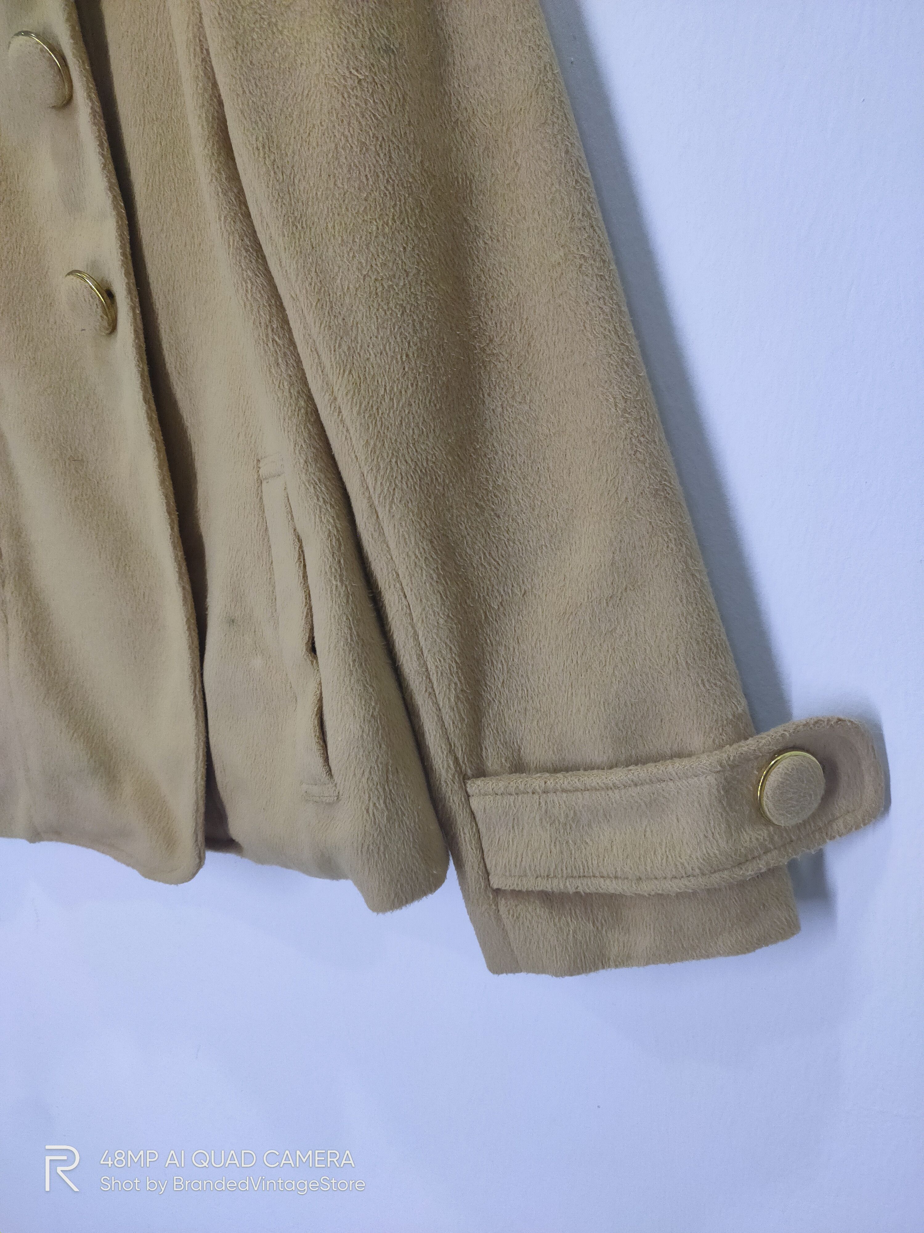 Japanese Brand SORRIDERE Fleece Double Breasted Casual Suits Blazer Jacket Size US M / EU 48-50 / 2 - 10 Thumbnail