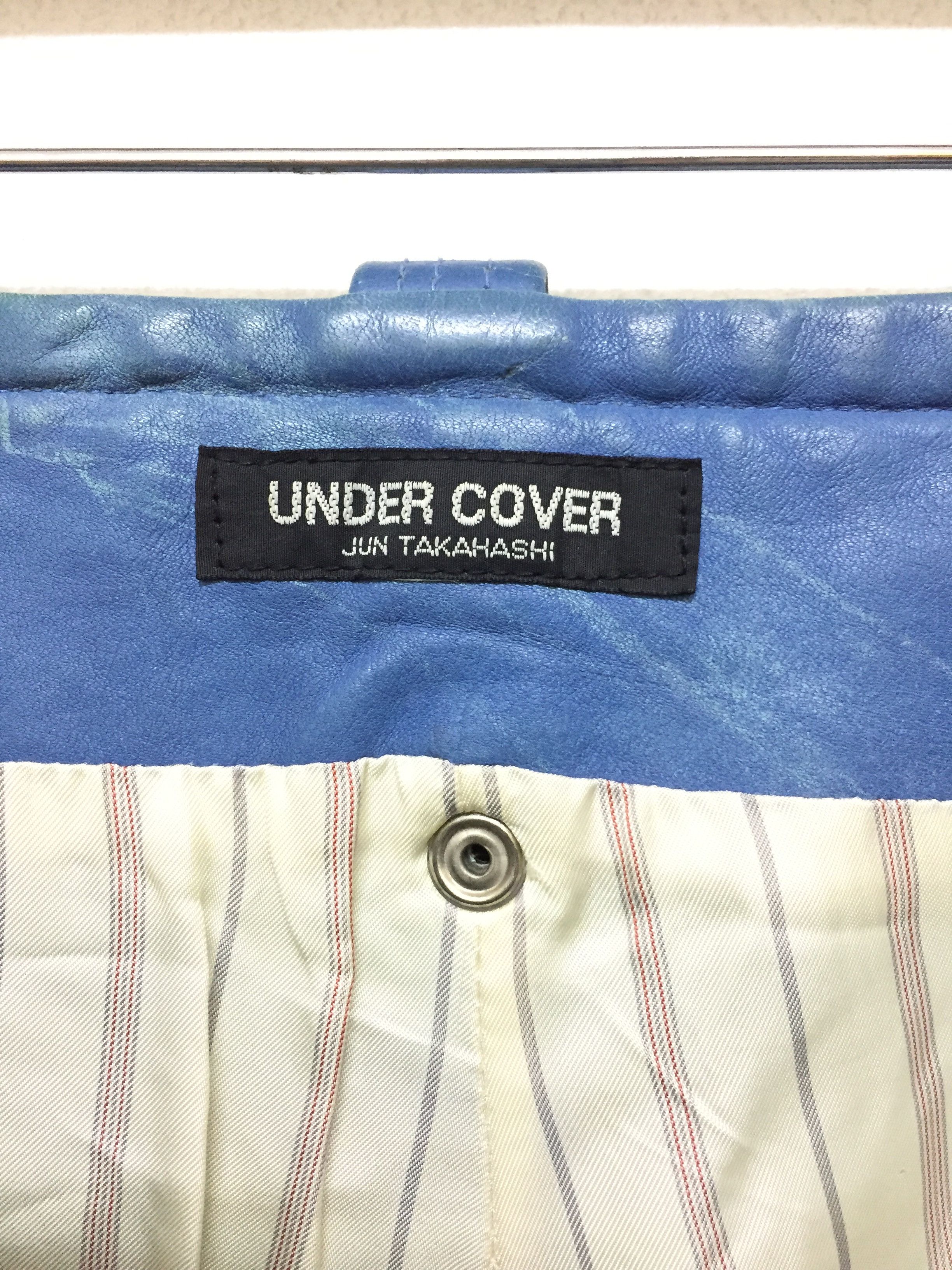 Undercover AW95 "Last Show Speed'' rider ankle zipper leather pants Size US 30 / EU 46 - 15 Thumbnail