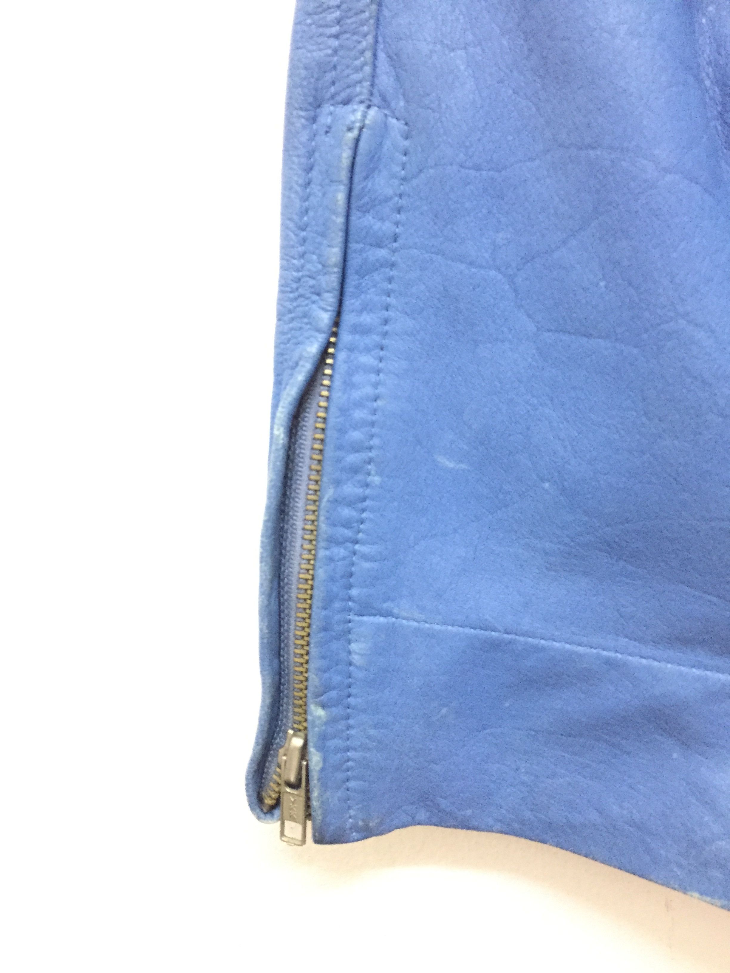 Undercover AW95 "Last Show Speed'' rider ankle zipper leather pants Size US 30 / EU 46 - 9 Thumbnail