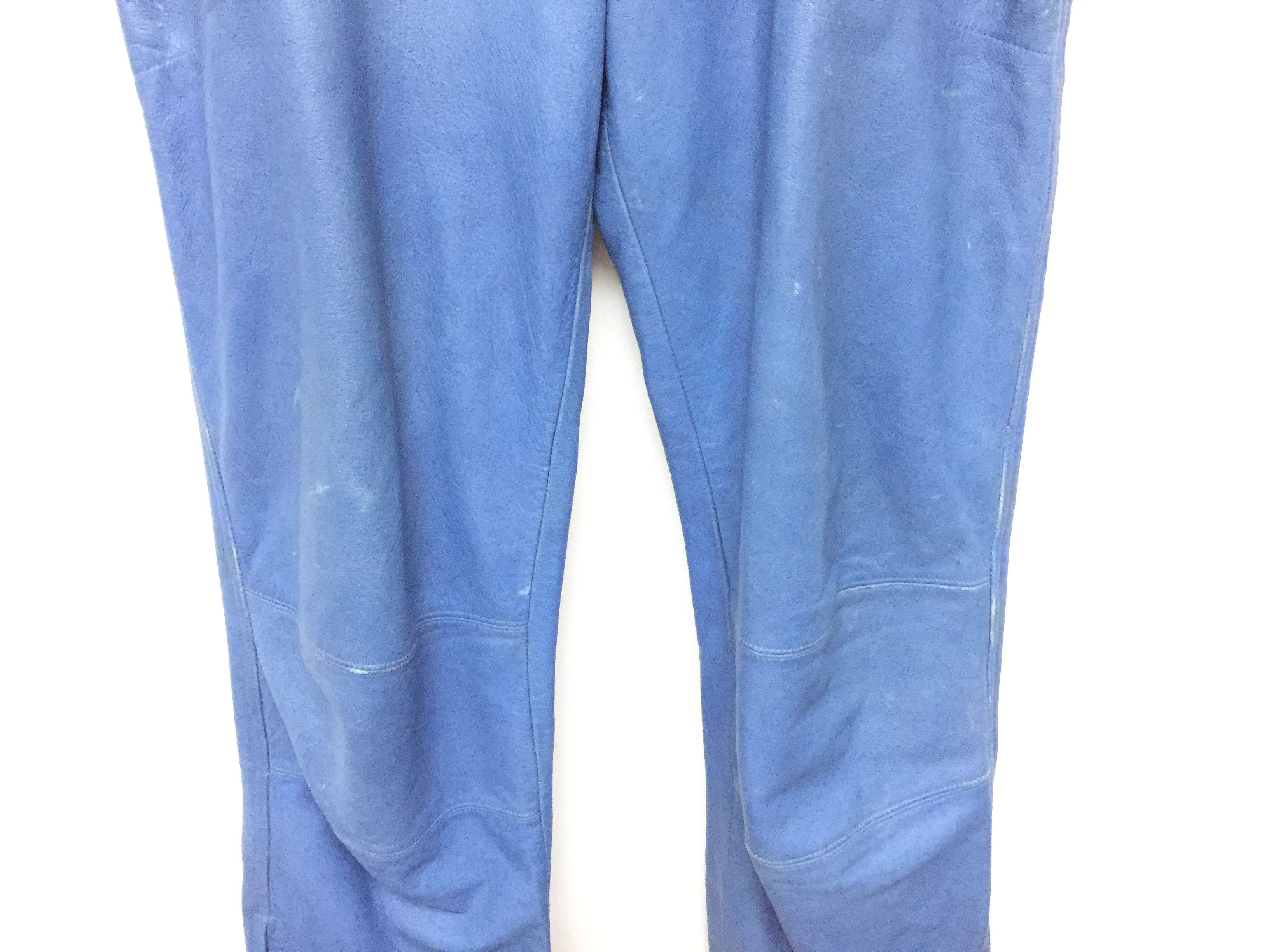 Undercover AW95 "Last Show Speed'' rider ankle zipper leather pants Size US 30 / EU 46 - 6 Thumbnail