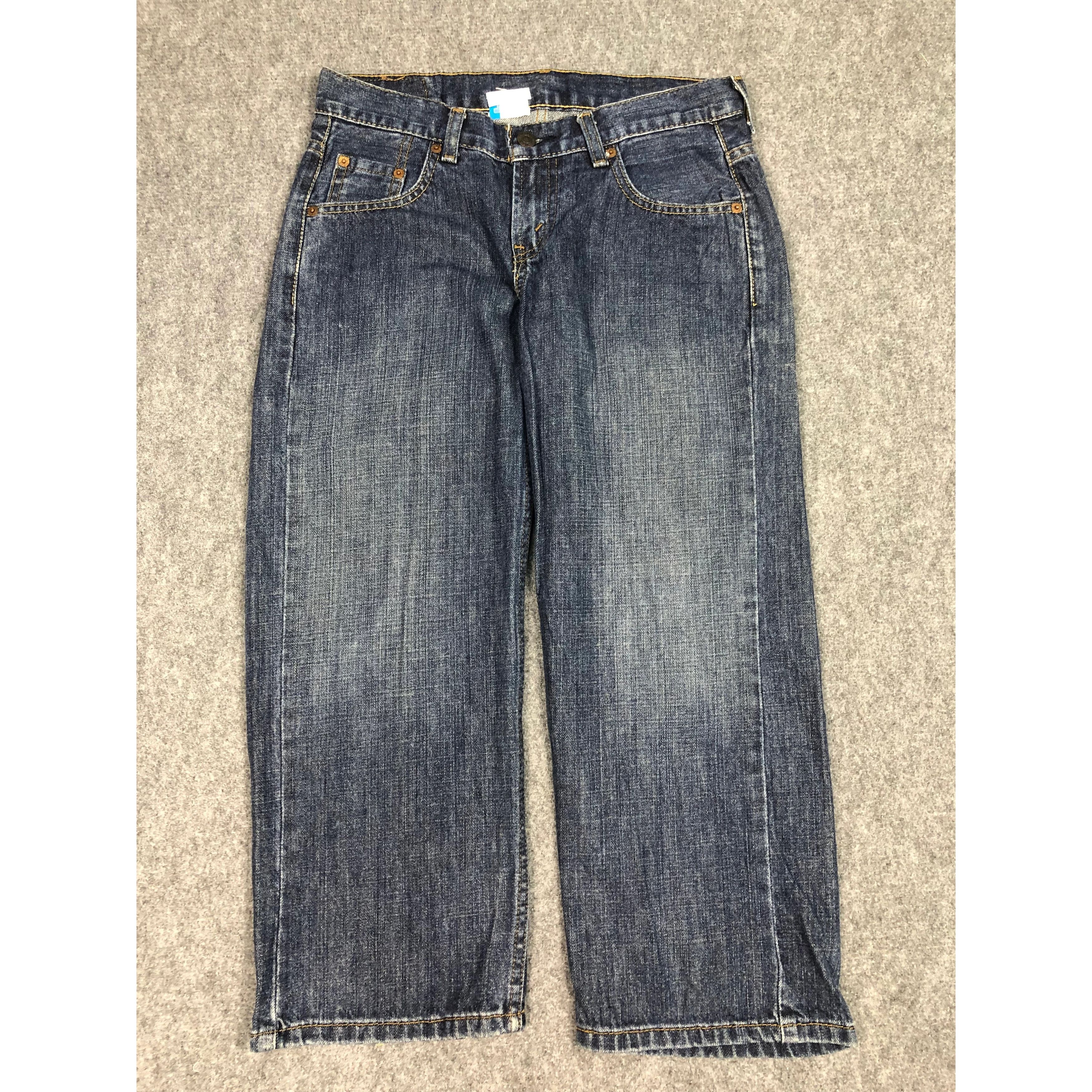 image of Levis 550 Relaxed Fit Faded Denim in Blue Denim, Men's (Size 30)