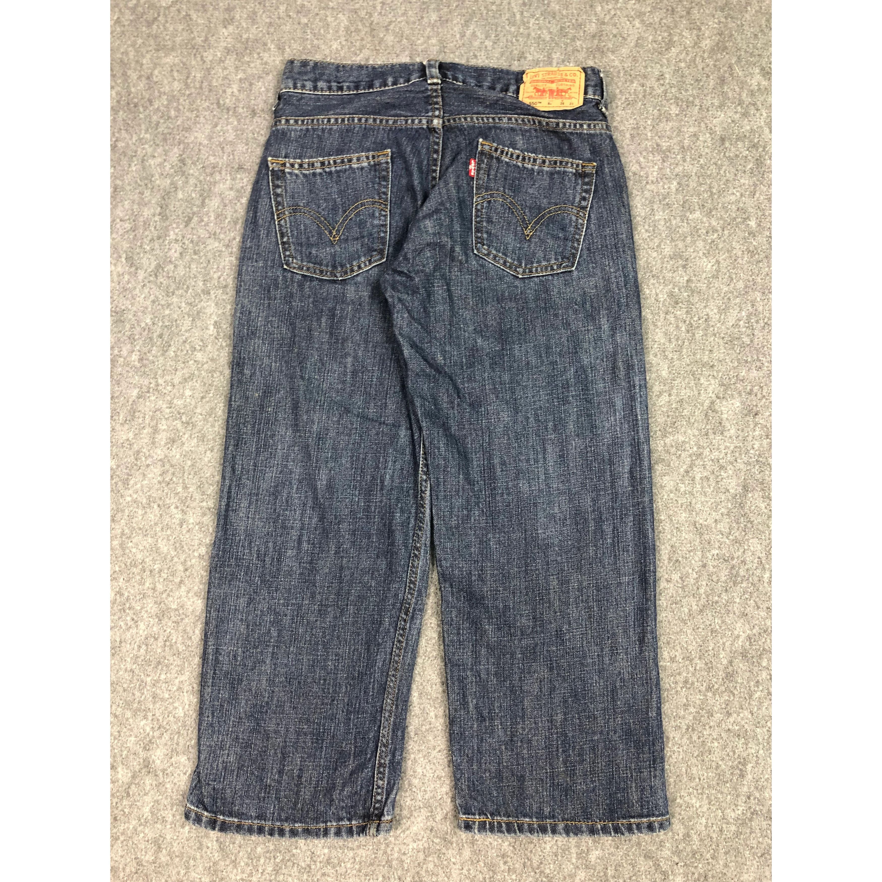 Levi's Vintage Levis 550 Relaxed Fit Faded Denim DP0178 Size US 30 / EU 46 - 2 Thumbnail