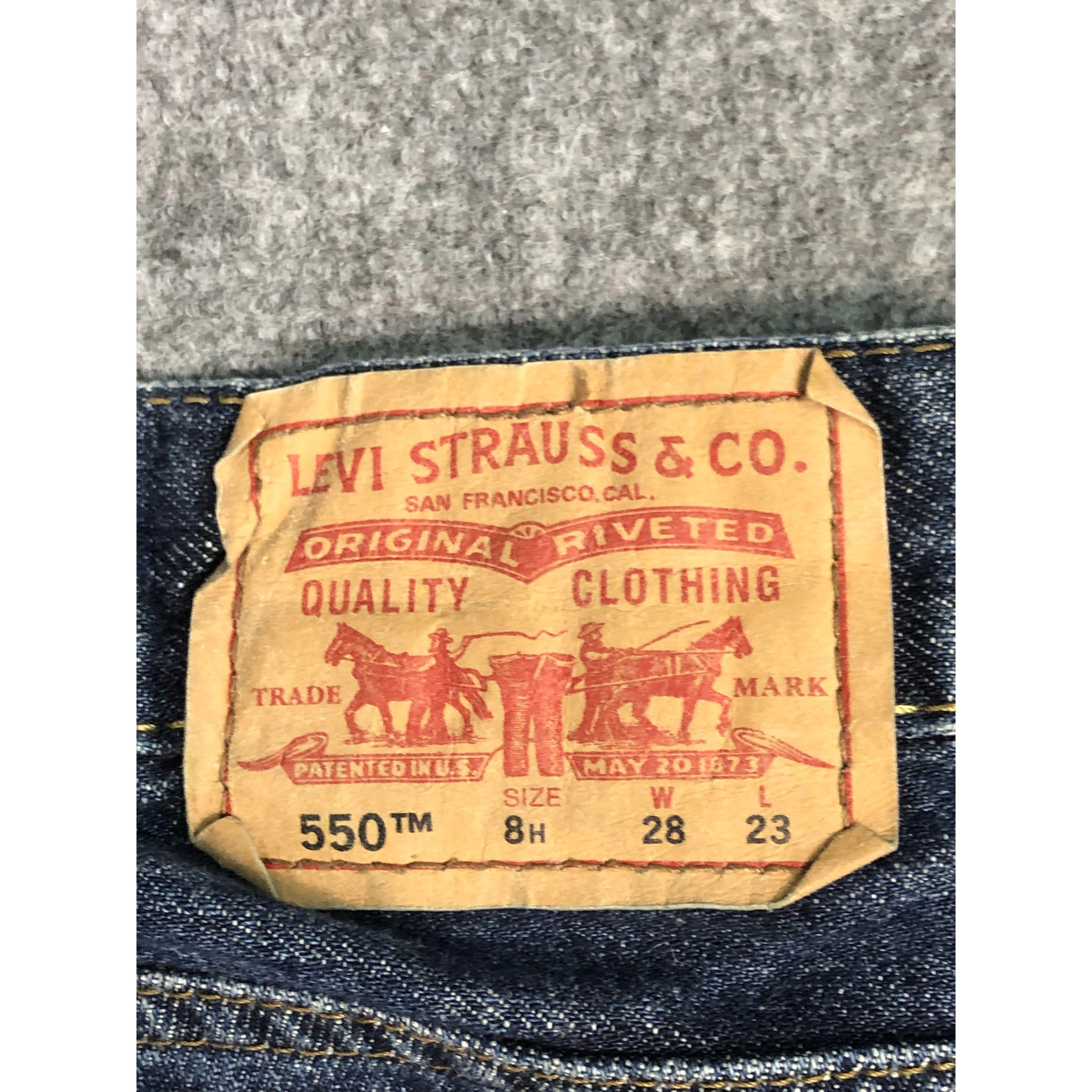 Levi's Vintage Levis 550 Relaxed Fit Faded Denim DP0178 Size US 30 / EU 46 - 5 Thumbnail