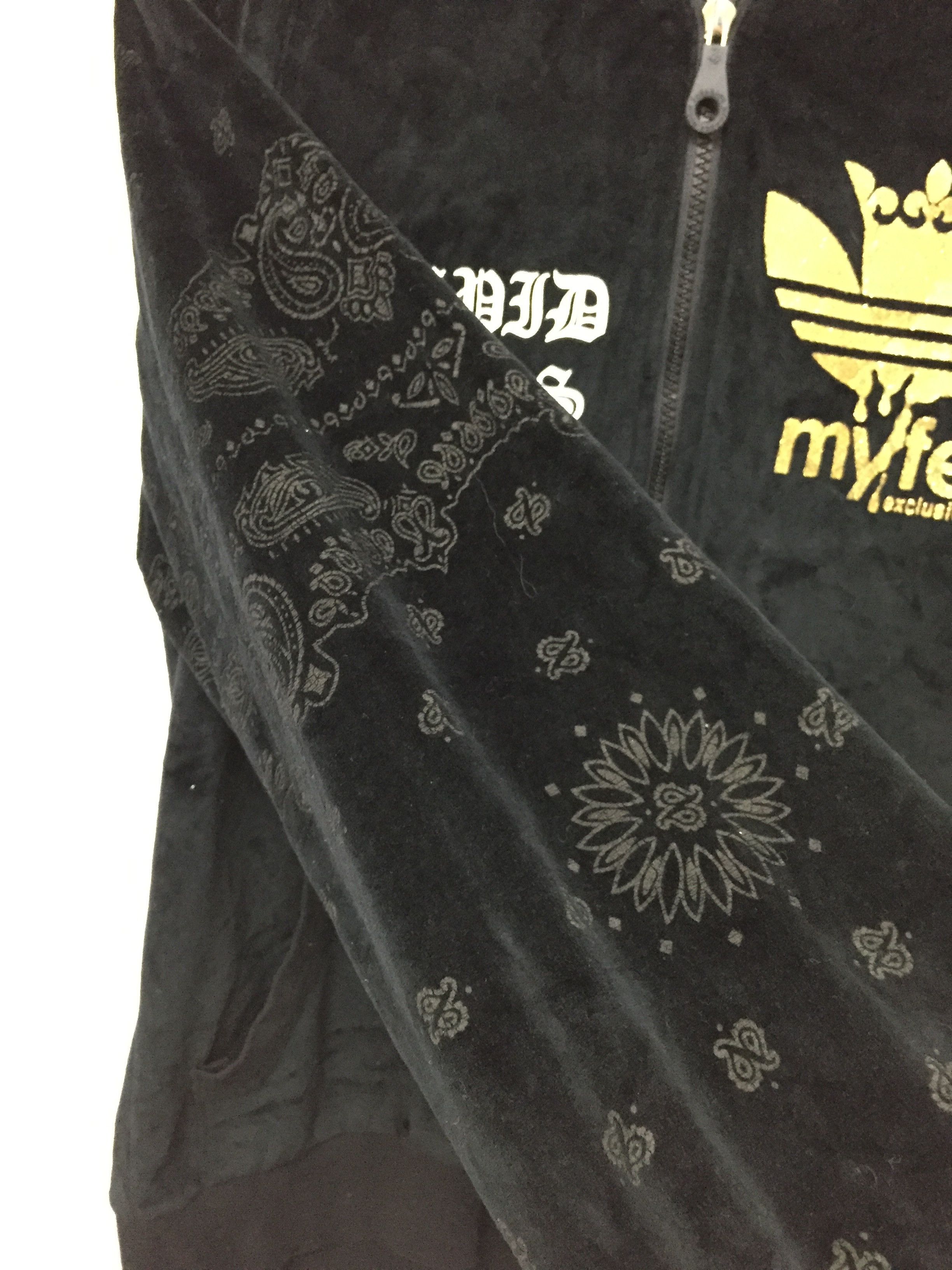 Japanese Brand 24 Karats Japanese Brand x Adidas velour paisley removable Size US M / EU 48-50 / 2 - 7 Thumbnail