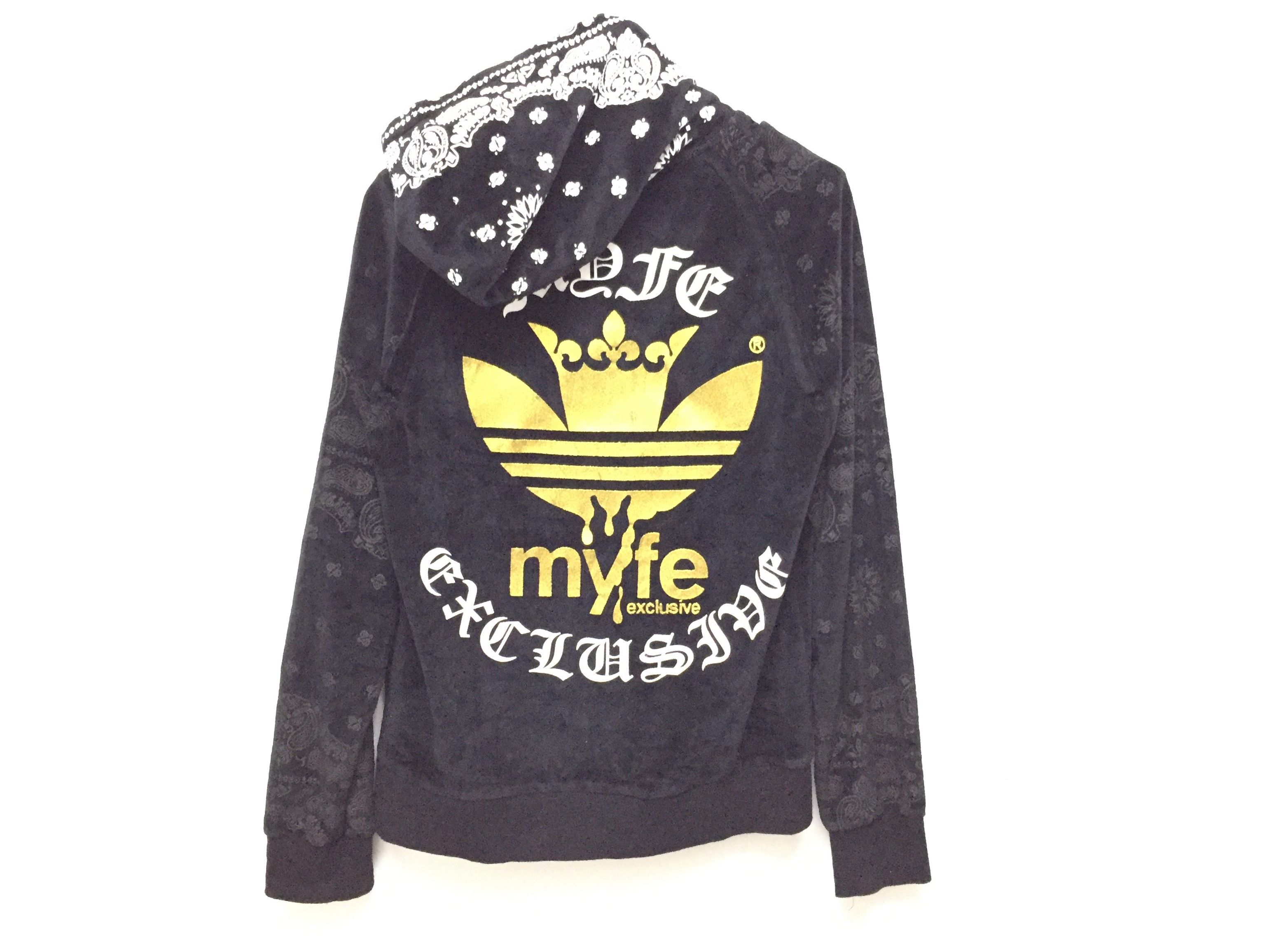 Japanese Brand 24 Karats Japanese Brand x Adidas velour paisley removable Size US M / EU 48-50 / 2 - 2 Thumbnail