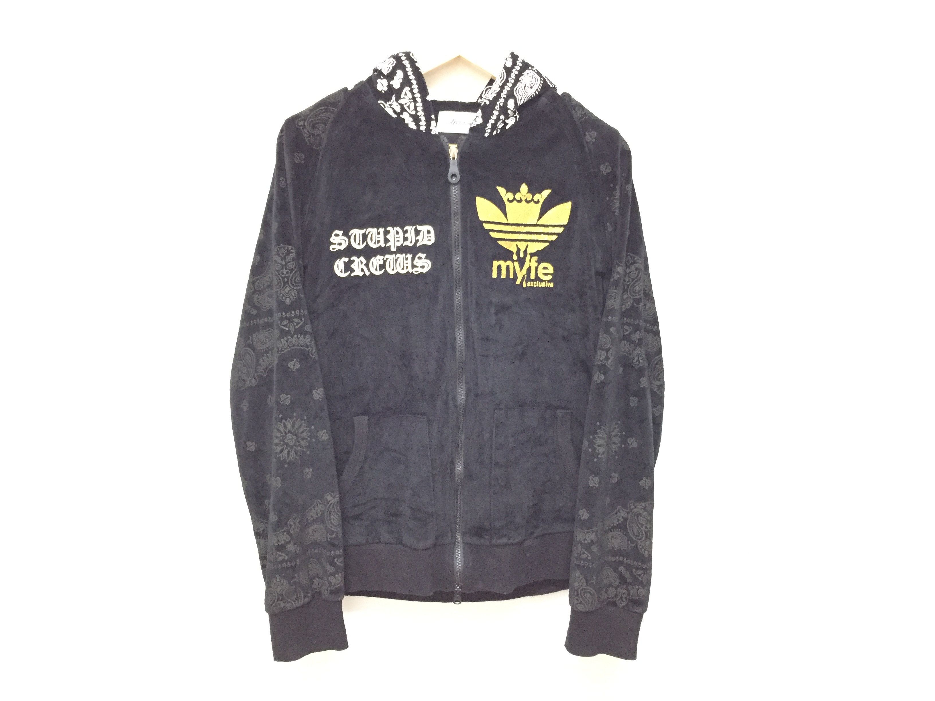 Japanese Brand 24 Karats Japanese Brand x Adidas velour paisley removable Size US M / EU 48-50 / 2 - 3 Thumbnail
