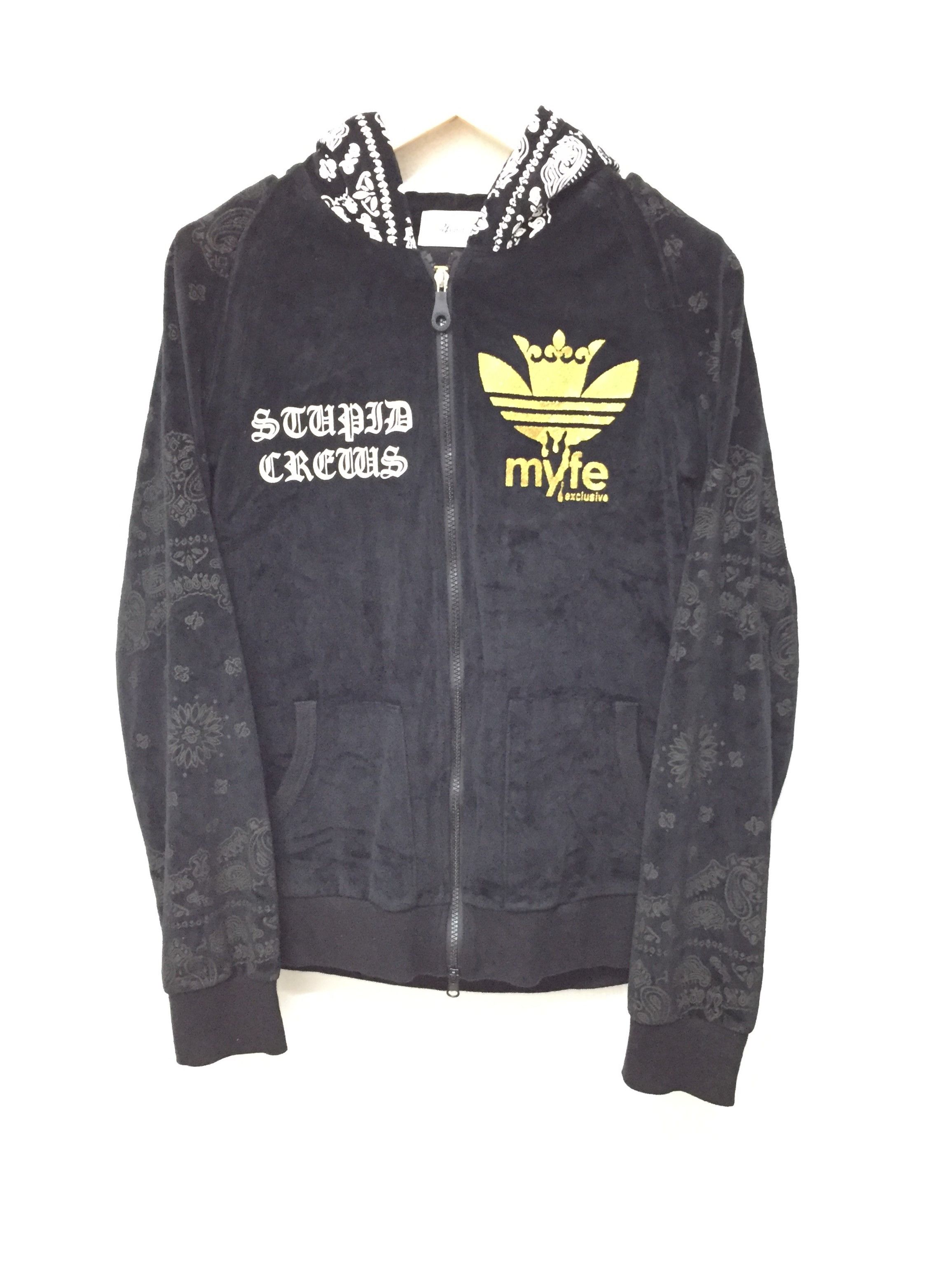Japanese Brand 24 Karats Japanese Brand x Adidas velour paisley removable Size US M / EU 48-50 / 2 - 4 Thumbnail