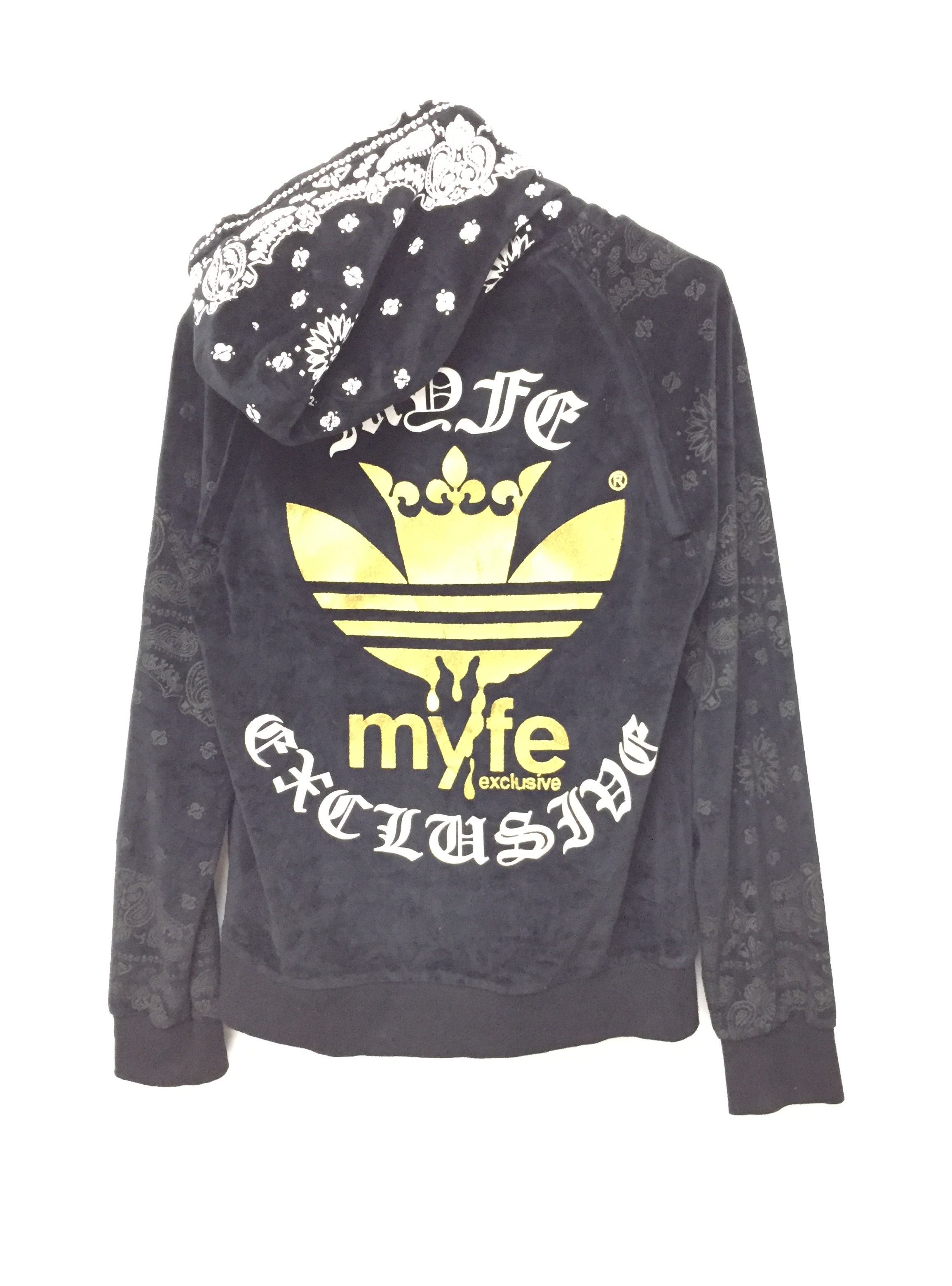 Japanese Brand 24 Karats Japanese Brand x Adidas velour paisley removable Size US M / EU 48-50 / 2 - 1 Thumbnail