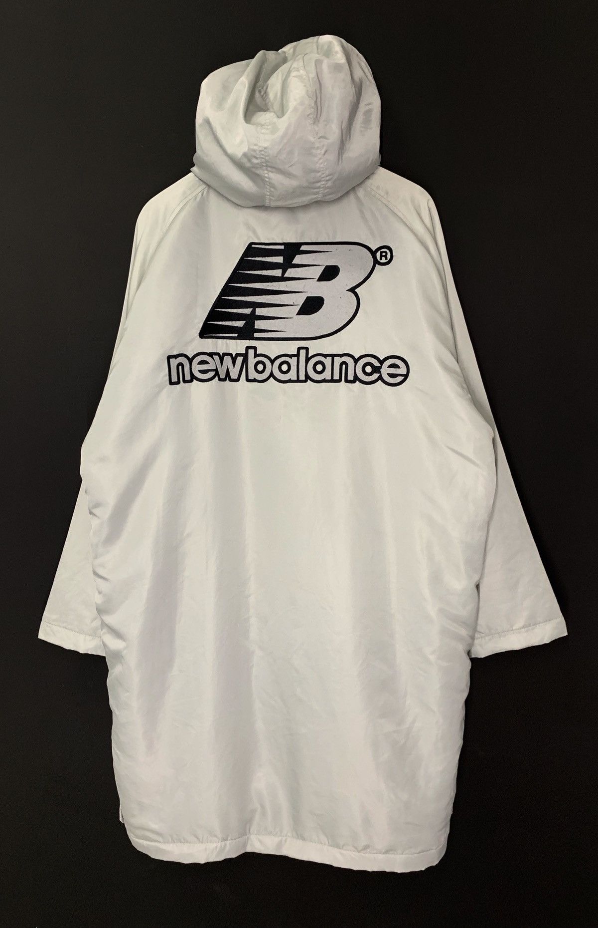 New Balance × Vintage New Balance Shearling Lined Oversized Long Jacket Size US L / EU 52-54 / 3 - 1 Thumbnail