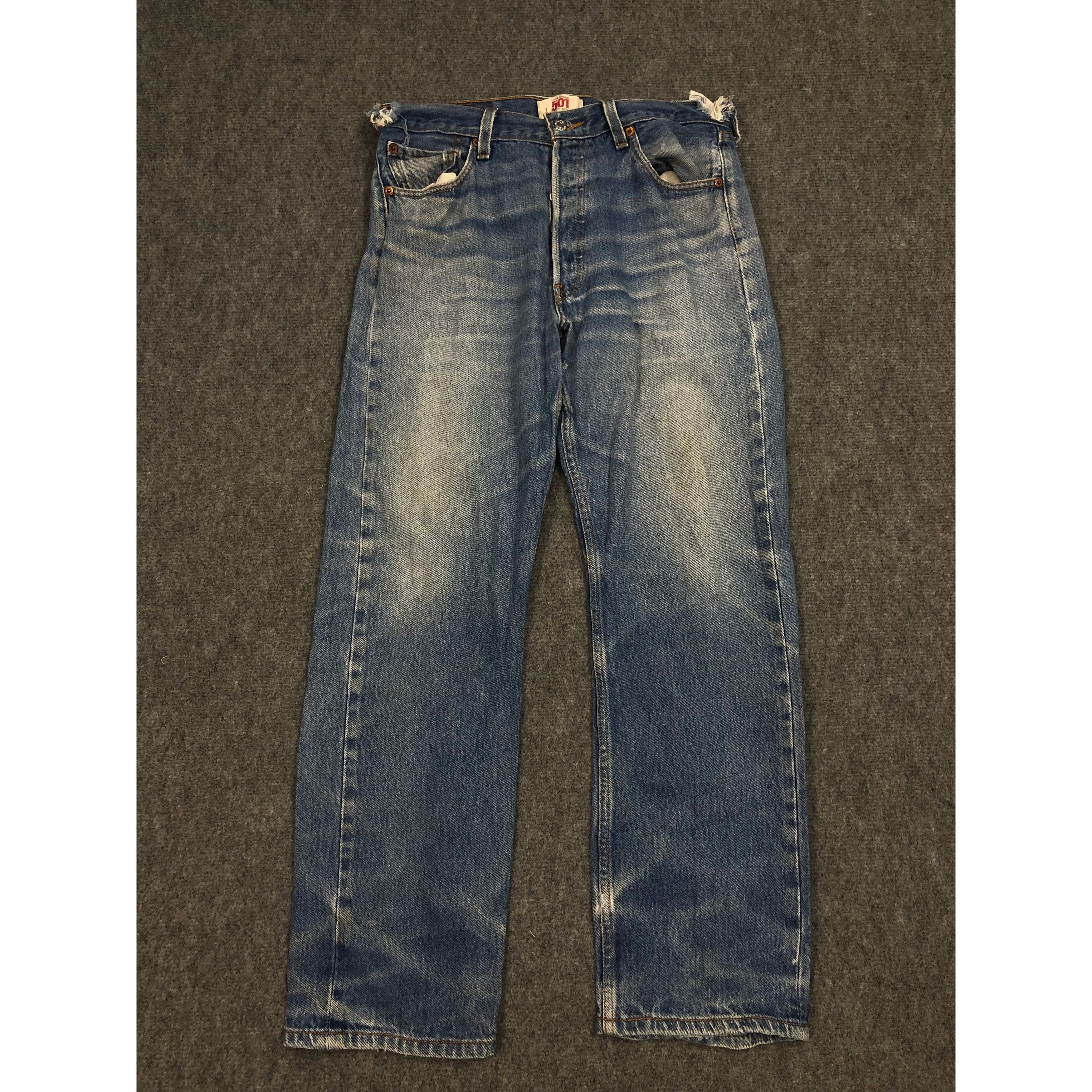 Levi's Vintage Levis 501xx Lightawsh Jeans DP0115 Size US 30 / EU 46 - 1 Thumbnail