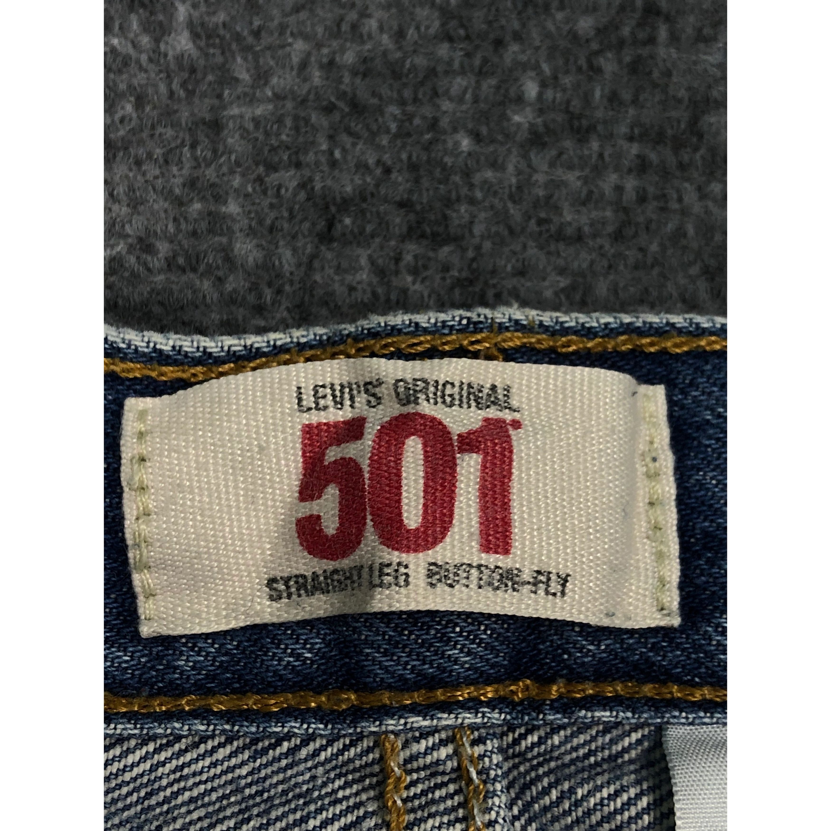 Levi's Vintage Levis 501xx Lightawsh Jeans DP0115 Size US 30 / EU 46 - 6 Thumbnail
