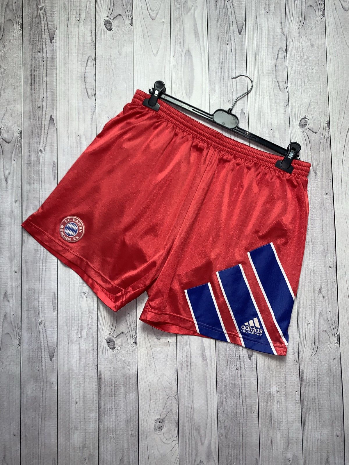 Adidas × Vintage Vintage soccer shorts Bayern Munich adidas equipment size L Size US 34 / EU 50 - 1 Thumbnail