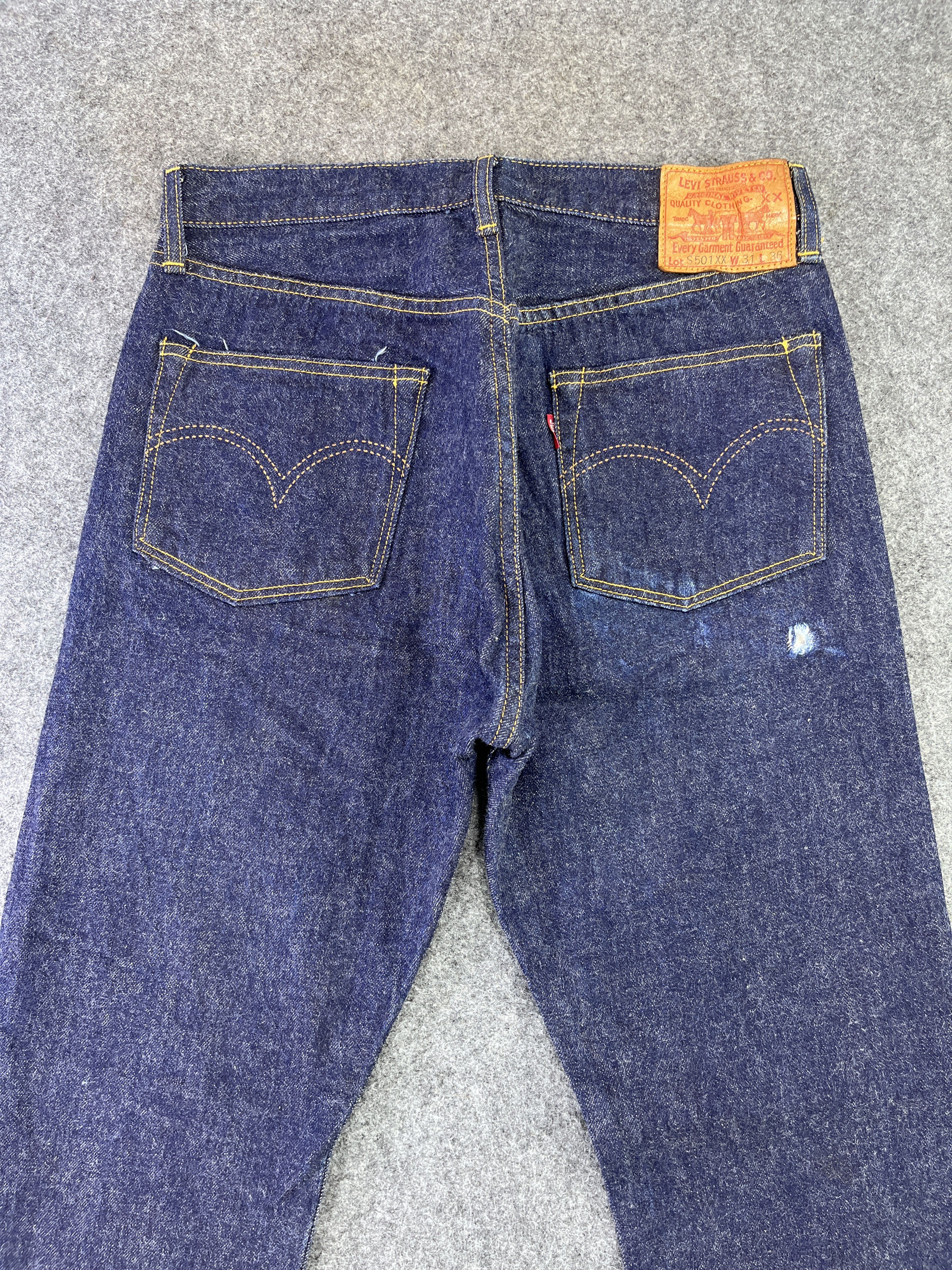 Vintage Levis 501 Big E Jeans Japan Denim - J889