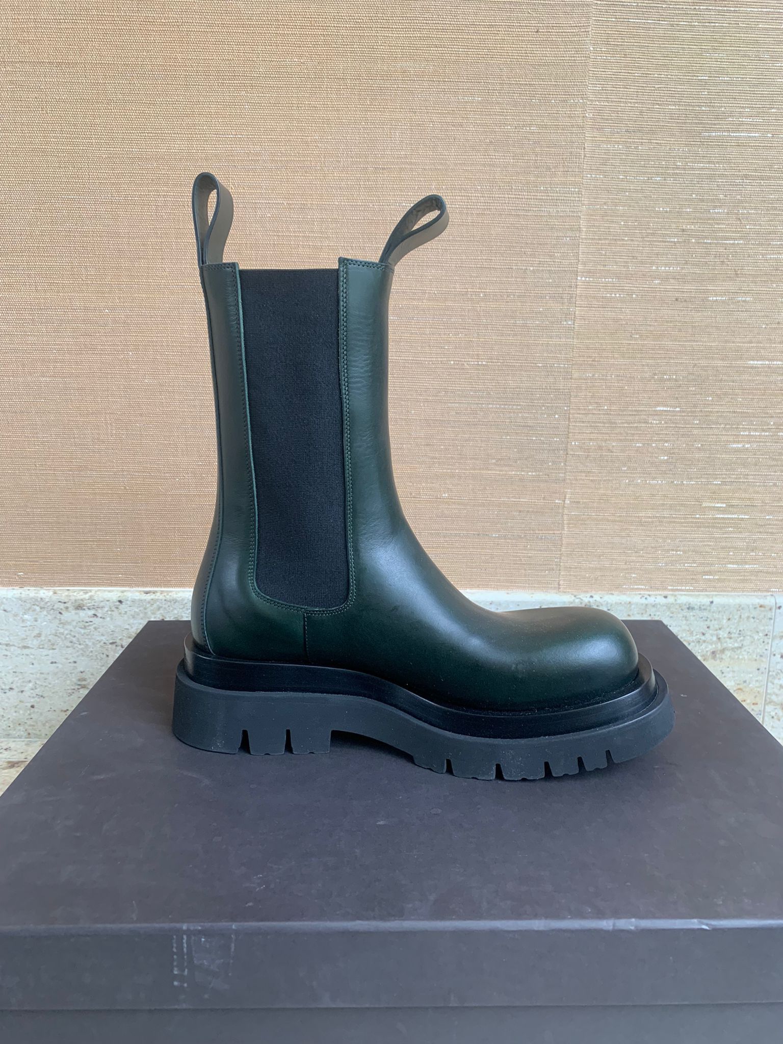 Bottega Veneta BV Lug Boots IN Forest / Granite Size US 6 / EU 39 - 5 Thumbnail