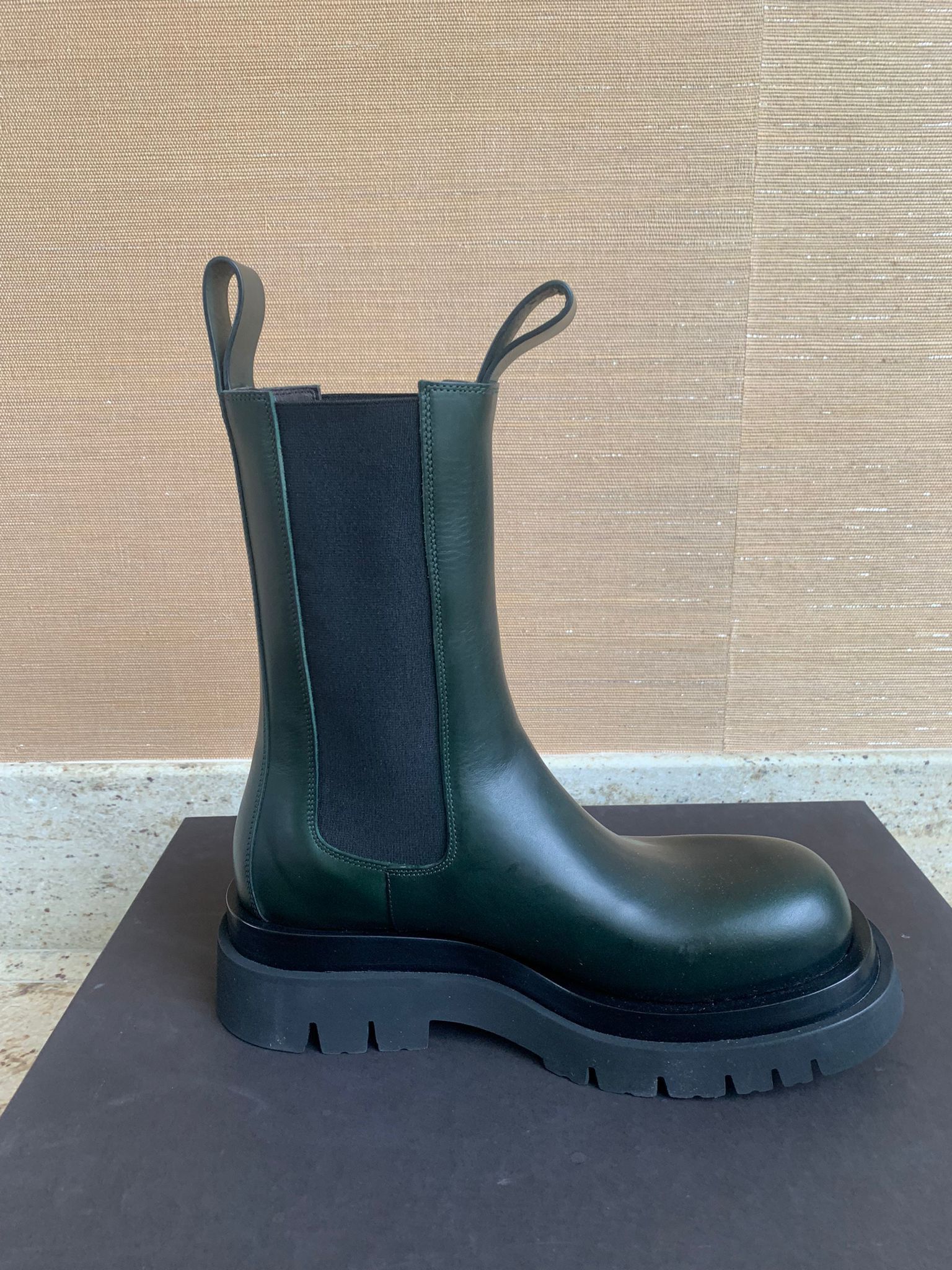 Bottega Veneta BV Lug Boots IN Forest / Granite Size US 6 / EU 39 - 7 Thumbnail