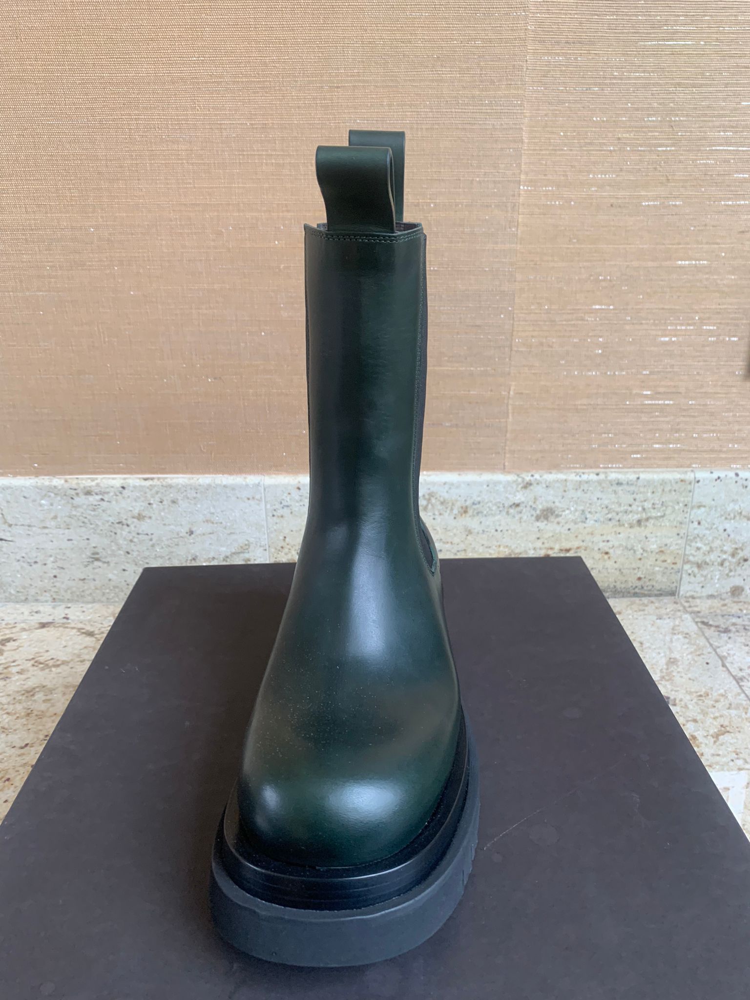 Bottega Veneta BV Lug Boots IN Forest / Granite Size US 6 / EU 39 - 3 Thumbnail