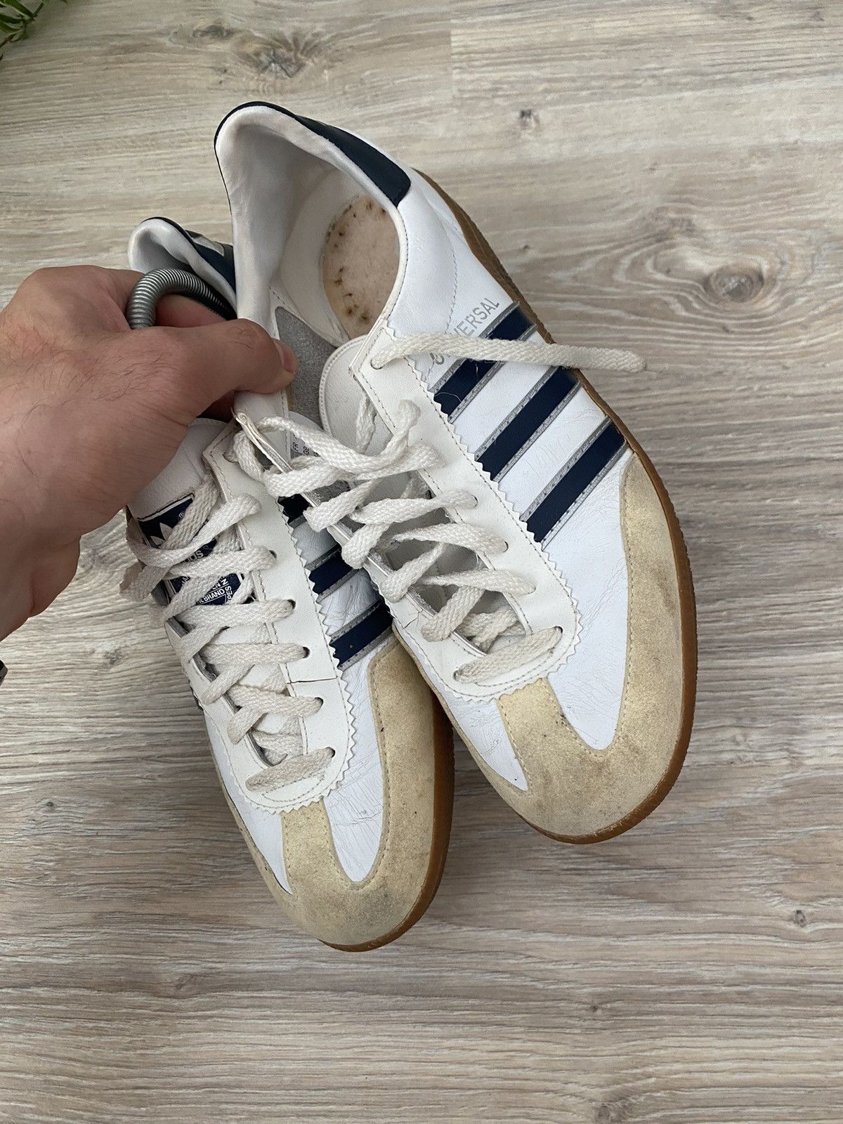 Adidas Streetwear Vintage Vintage 90s Adidas Universal Samba Shoes City Series Hype Grailed