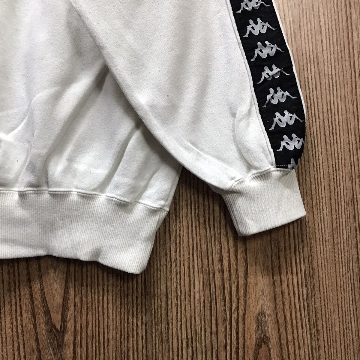 Kappa × Vintage Vintage Kappa Side Tape Sweatshirt Kappa Big Logo Size US M / EU 48-50 / 2 - 5 Thumbnail