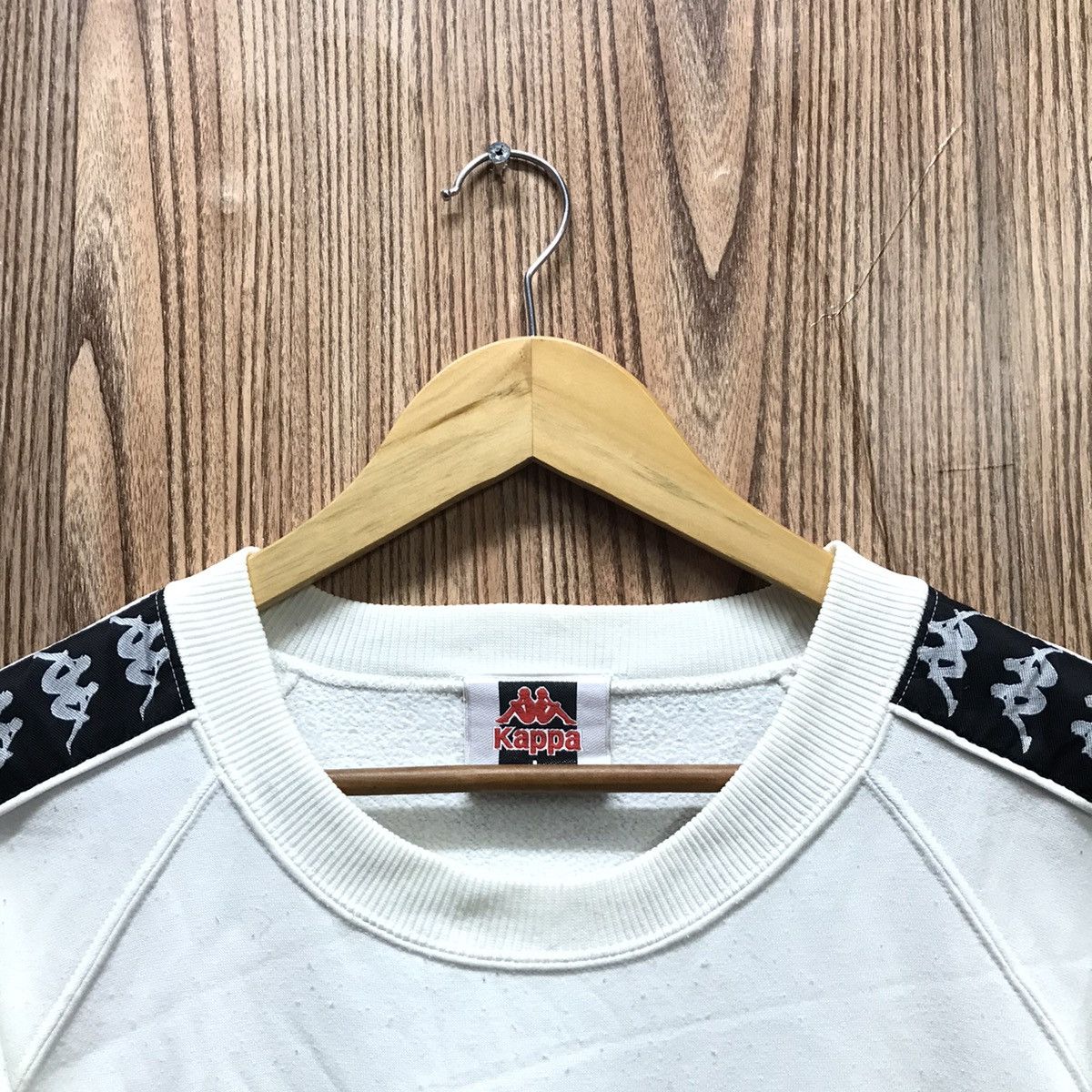 Kappa × Vintage Vintage Kappa Side Tape Sweatshirt Kappa Big Logo Size US M / EU 48-50 / 2 - 4 Thumbnail