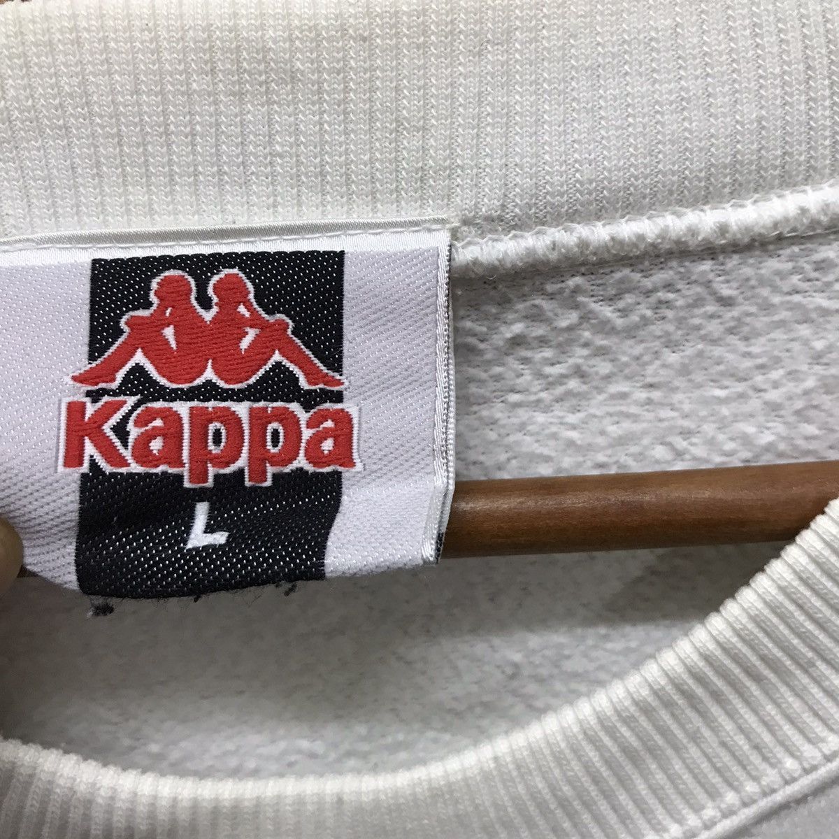 Kappa × Vintage Vintage Kappa Side Tape Sweatshirt Kappa Big Logo Size US M / EU 48-50 / 2 - 6 Thumbnail