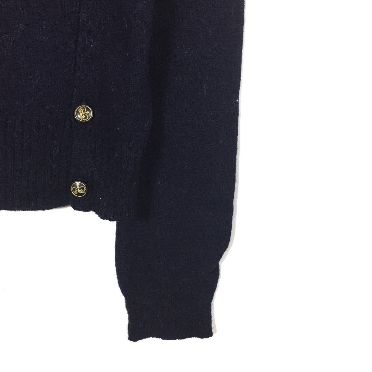 Designer × Vintage Yoshi Kondo Fleece Yoshi Kondo Cardigan Yoshi Kondo Paris Size S / US 4 / IT 40 - 2 Thumbnail