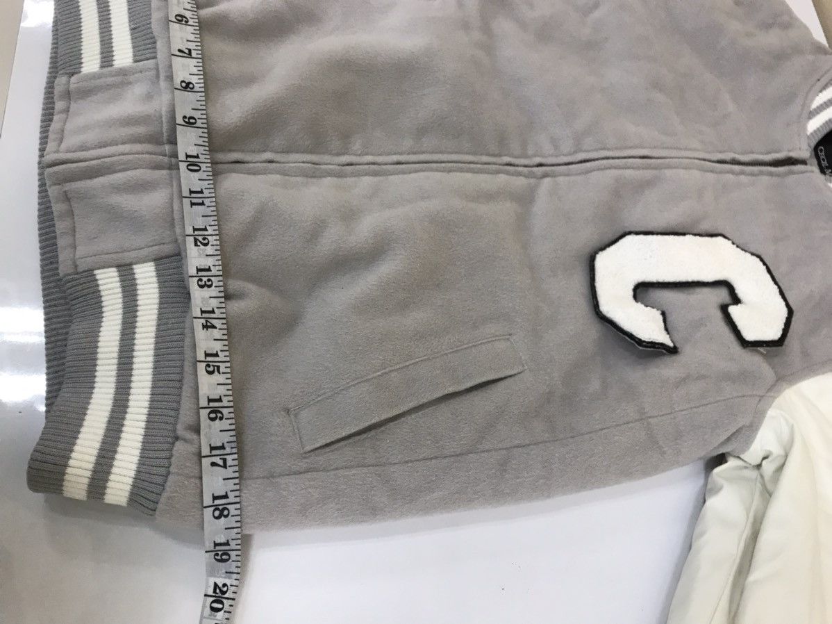 Japanese Brand Cecil McBee Synthetic Leather Sleeve Varsity Jacket Size US M / EU 48-50 / 2 - 20 Thumbnail