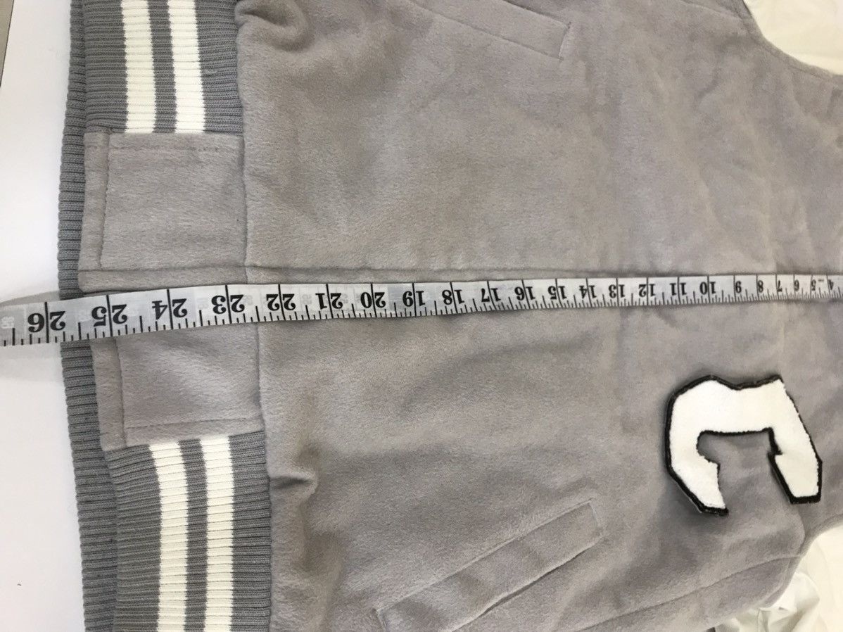 Japanese Brand Cecil McBee Synthetic Leather Sleeve Varsity Jacket Size US M / EU 48-50 / 2 - 21 Thumbnail