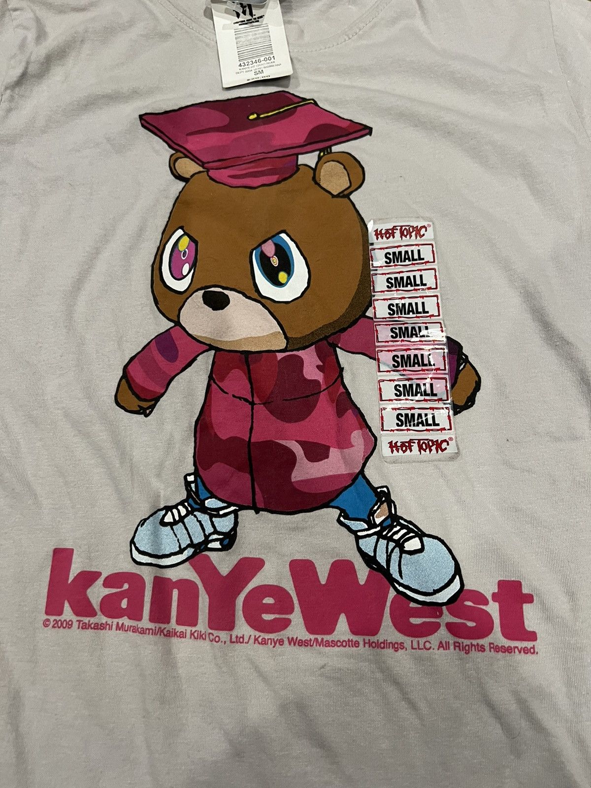 Kanye West Vintage Kanye West 2009 Takashi Murakami Girls Tee Size XXS / US 00 / IT 34 - 2 Thumbnail