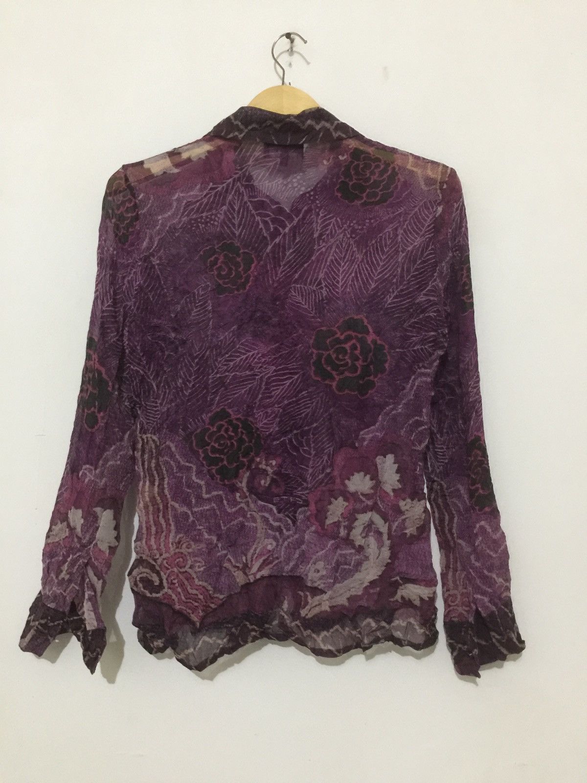 Etro × Vintage 🖤BLACKFRIDAY🖤ETRO PRINT SILK SHIRT Size US XS / EU 42 / 0 - 4 Thumbnail