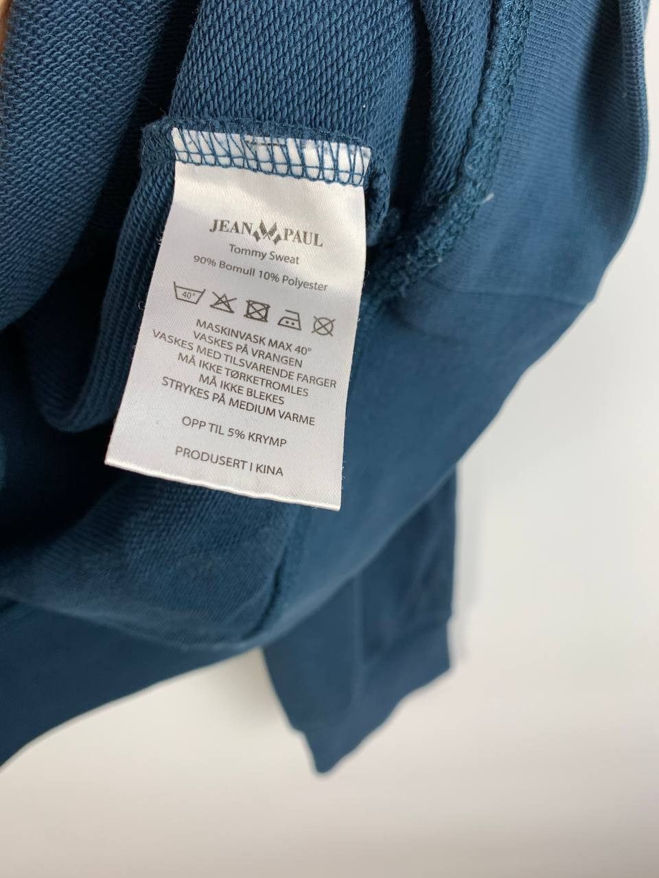 Vintage Jean Paul sweatshirt blue cotton L Size US L / EU 52-54 / 3 - 8 Thumbnail