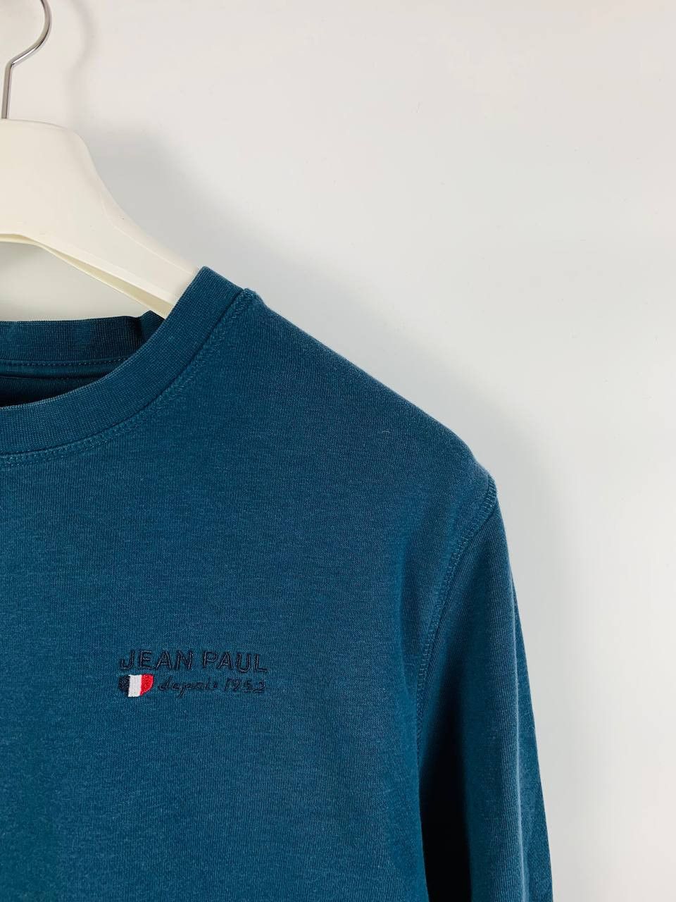 Vintage Jean Paul sweatshirt blue cotton L Size US L / EU 52-54 / 3 - 3 Thumbnail