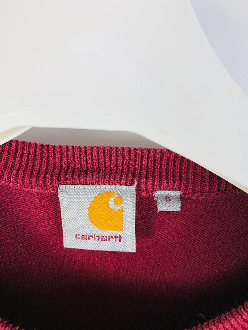 Carhartt Carhartt sweater burgundy cotton S Size US S / EU 44-46 / 1 - 7 Thumbnail