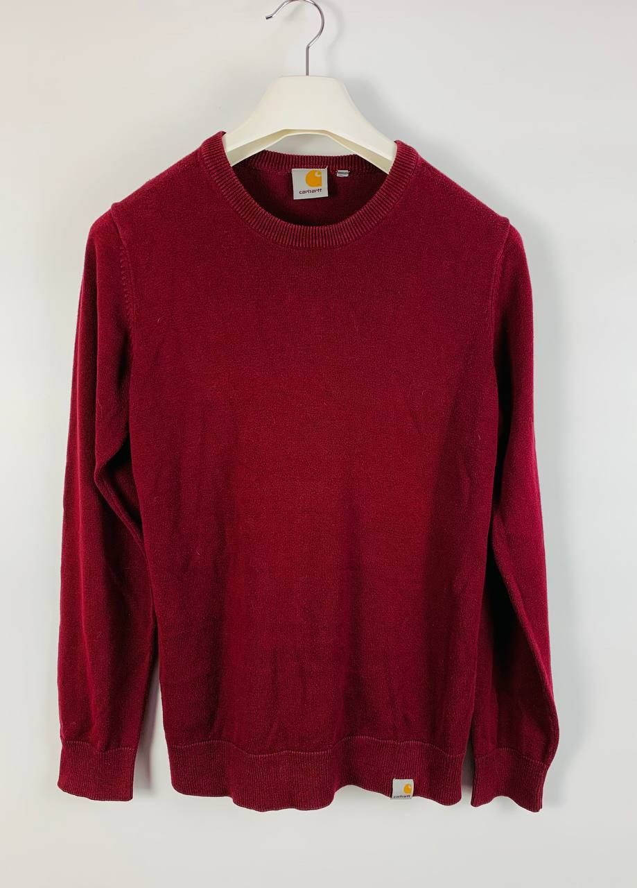 Carhartt Carhartt sweater burgundy cotton S Size US S / EU 44-46 / 1 - 1 Thumbnail
