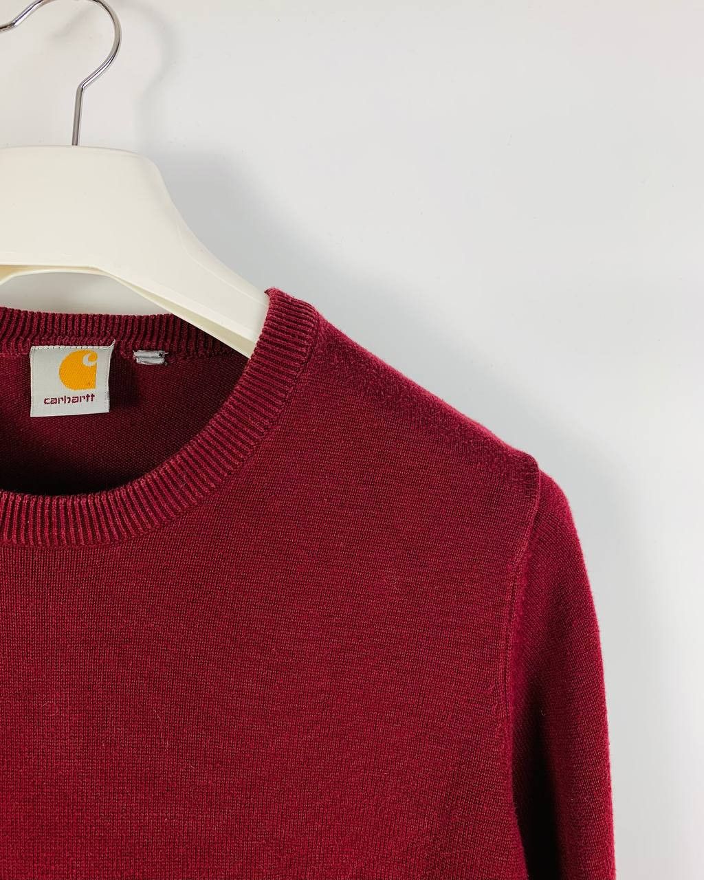 Carhartt Carhartt sweater burgundy cotton S Size US S / EU 44-46 / 1 - 4 Thumbnail
