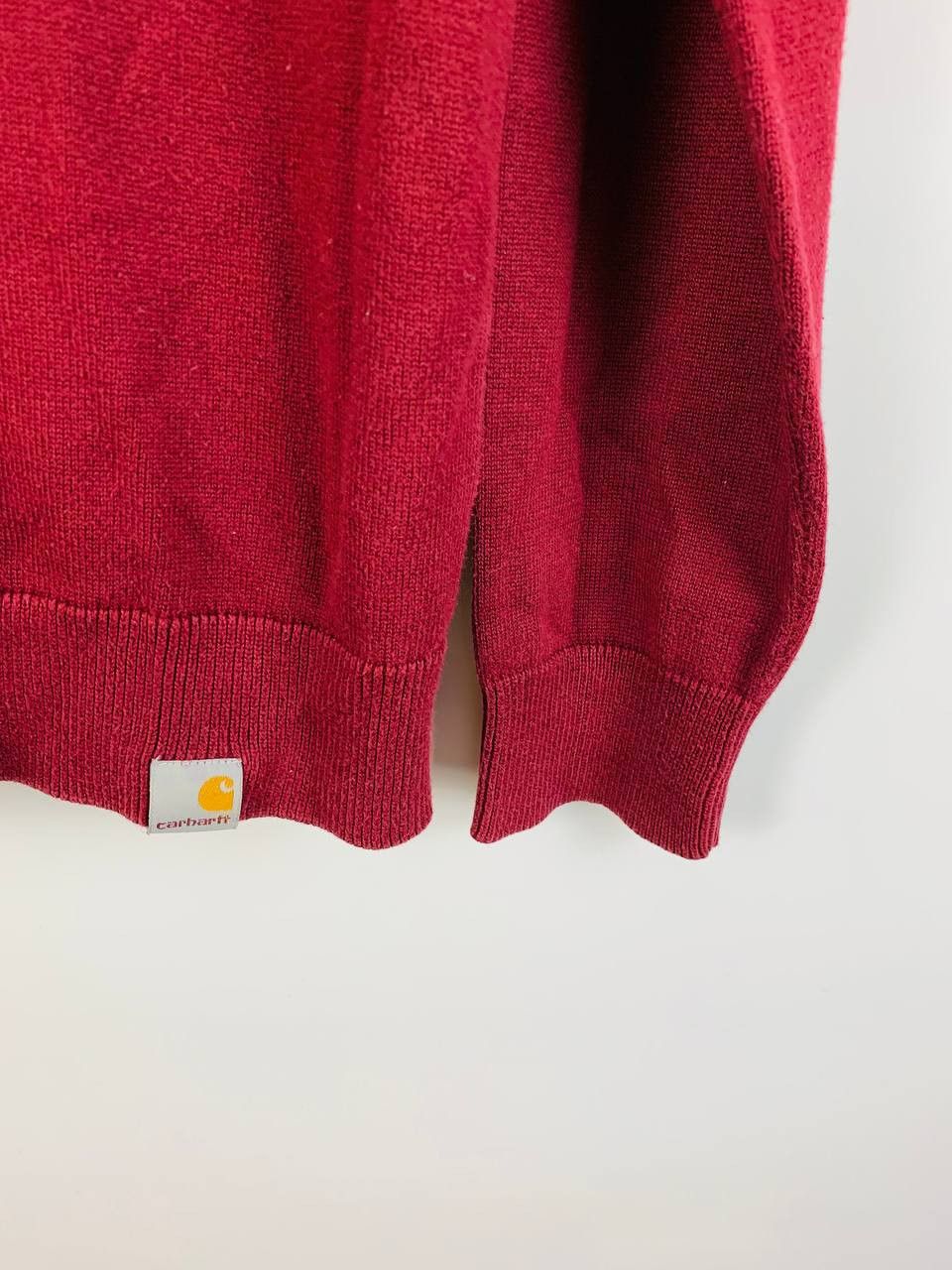 Carhartt Carhartt sweater burgundy cotton S Size US S / EU 44-46 / 1 - 6 Thumbnail