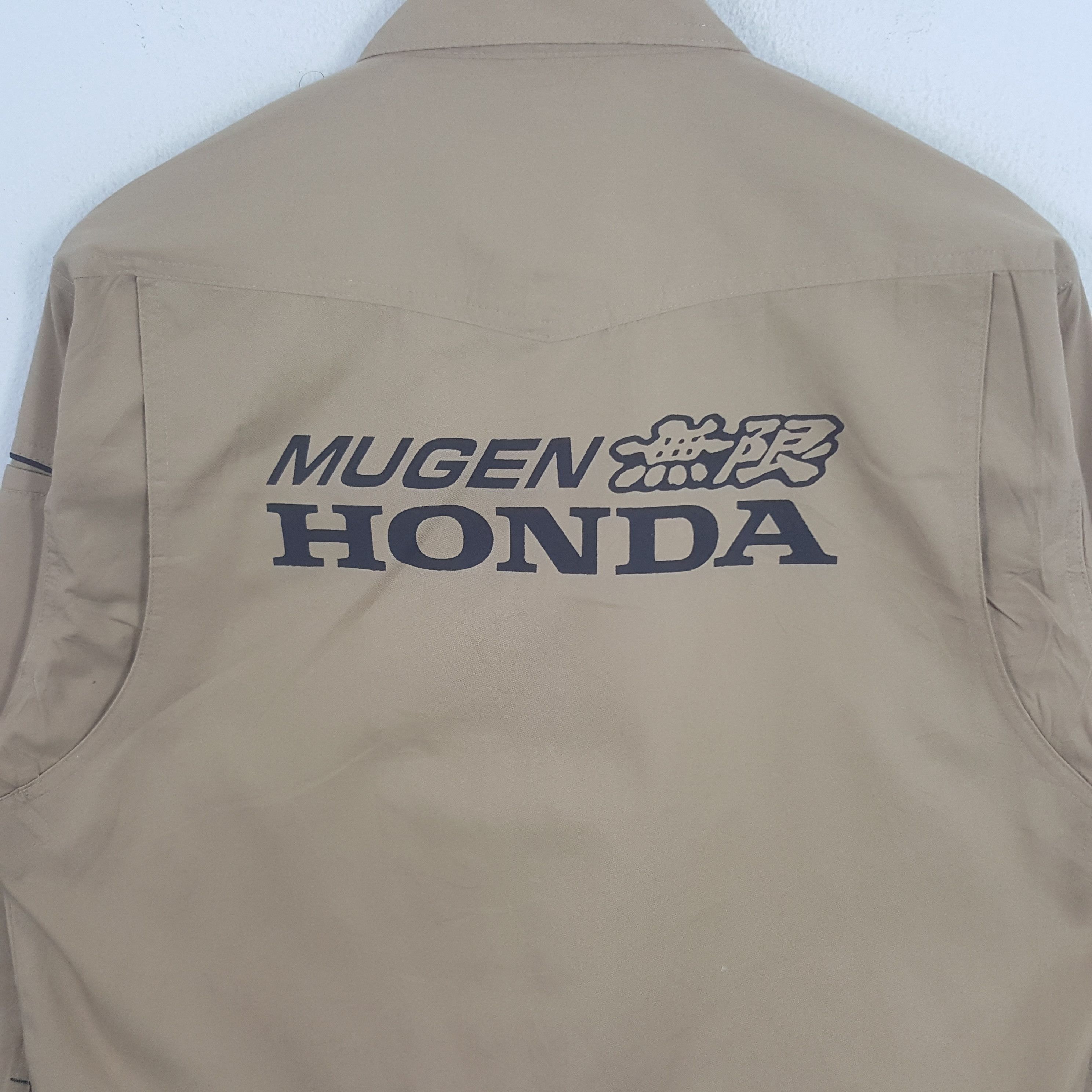 Honda × Vintage Vintage Mugen Honda Japanese Racing Team Custom Art Jacket Size US M / EU 48-50 / 2 - 2 Thumbnail
