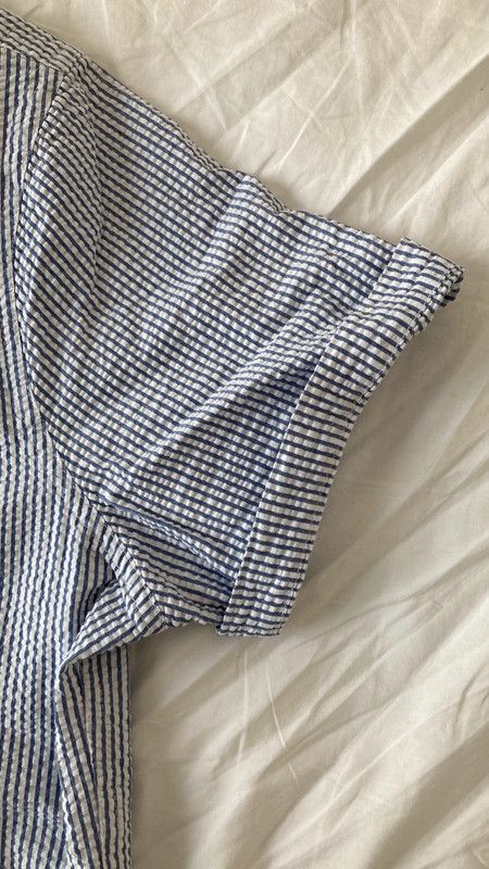 Abercrombie & Fitch aa . L . SEERSUCKER SHIRT - MIV Size US L / EU 52-54 / 3 - 13 Thumbnail