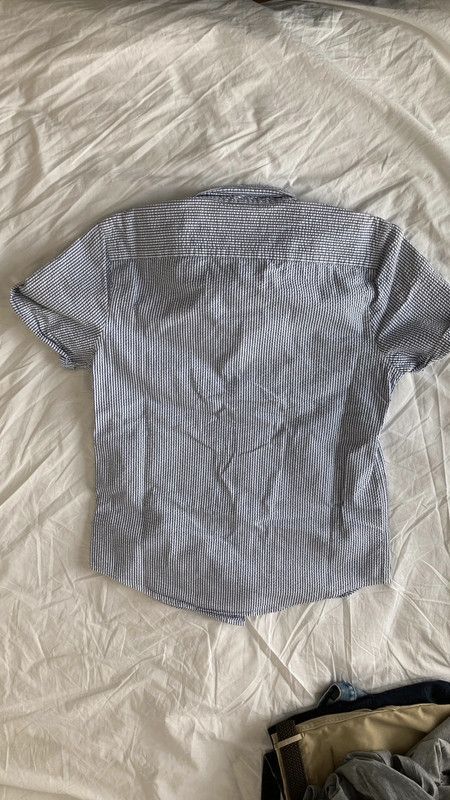 Abercrombie & Fitch aa . L . SEERSUCKER SHIRT - MIV Size US L / EU 52-54 / 3 - 4 Thumbnail